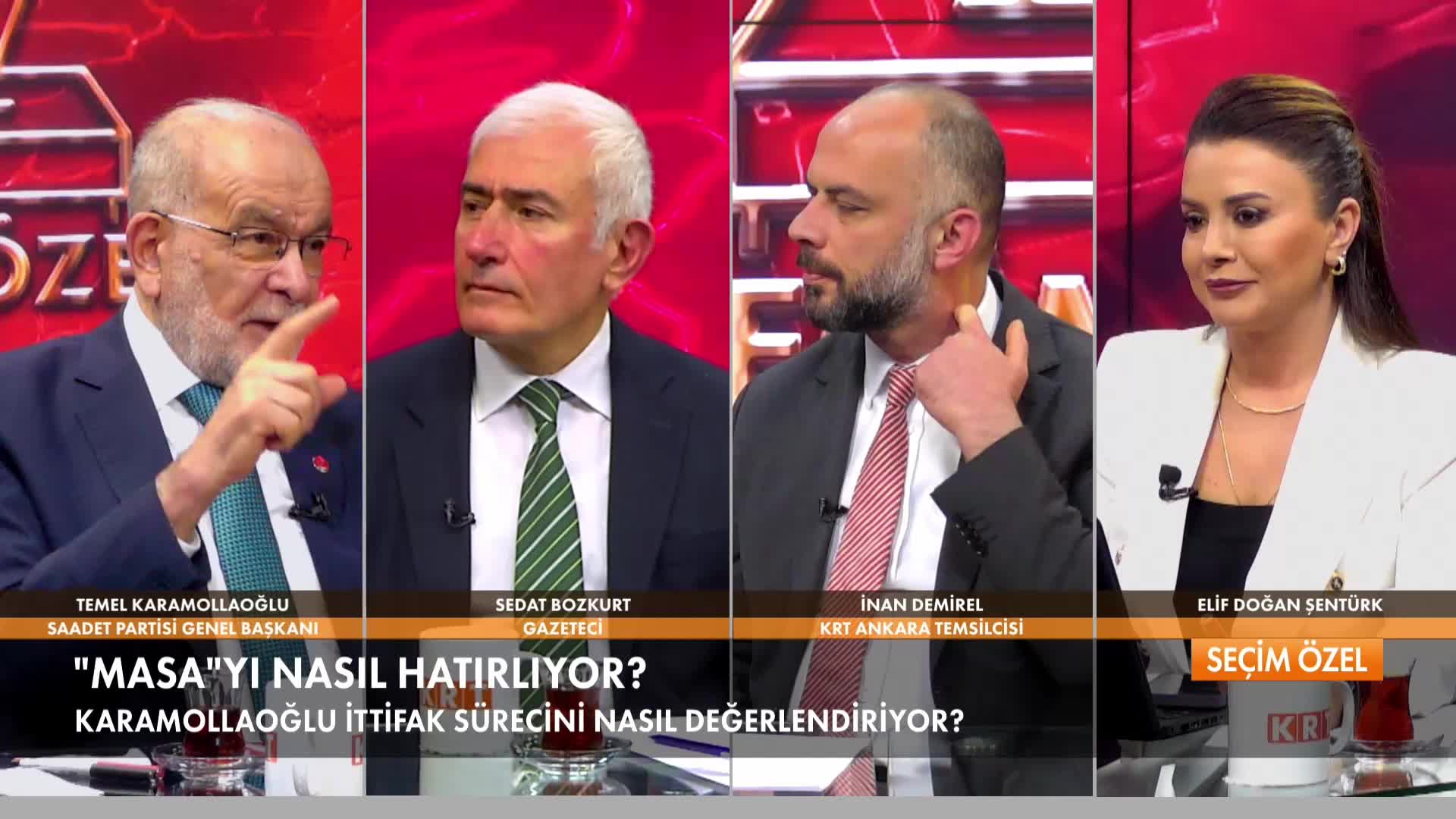 TEMEL KARAMOLLAOĞLU: “YENİDEN REFAH PARTİSİ İLE AKP'DEN KOPACAK MUHAFAZAKAR VE MİLLİ GÖRÜŞÇÜ OYLARIN SAADET PARTİSİ’NE GELMESİNİ ENGELLEME PLANINI AK PARTİ ORGANİZE ETTİ”