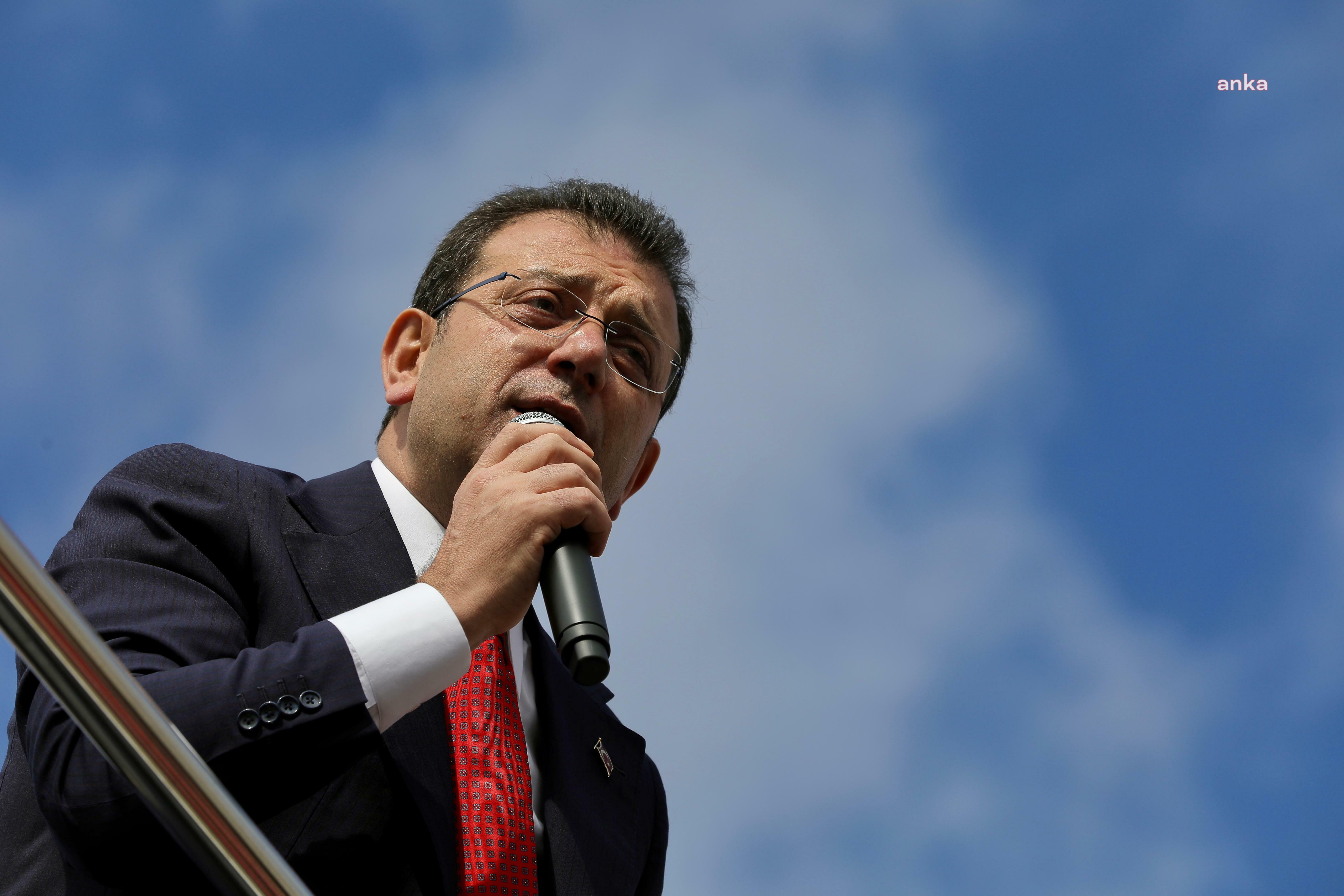 İMAMOĞLU: “9 YURTTAŞIMIZIN ACISI AİLELERİNİN YÜREĞİNDE  VARKEN, ‘BENİMLE NE ALAKASI VAR’ DİYEBİLEN BİR AKLA, İSTANBUL EMANET EDİLİR Mİ KARDEŞİM? EDİLMEZ, EDİLMEZ”