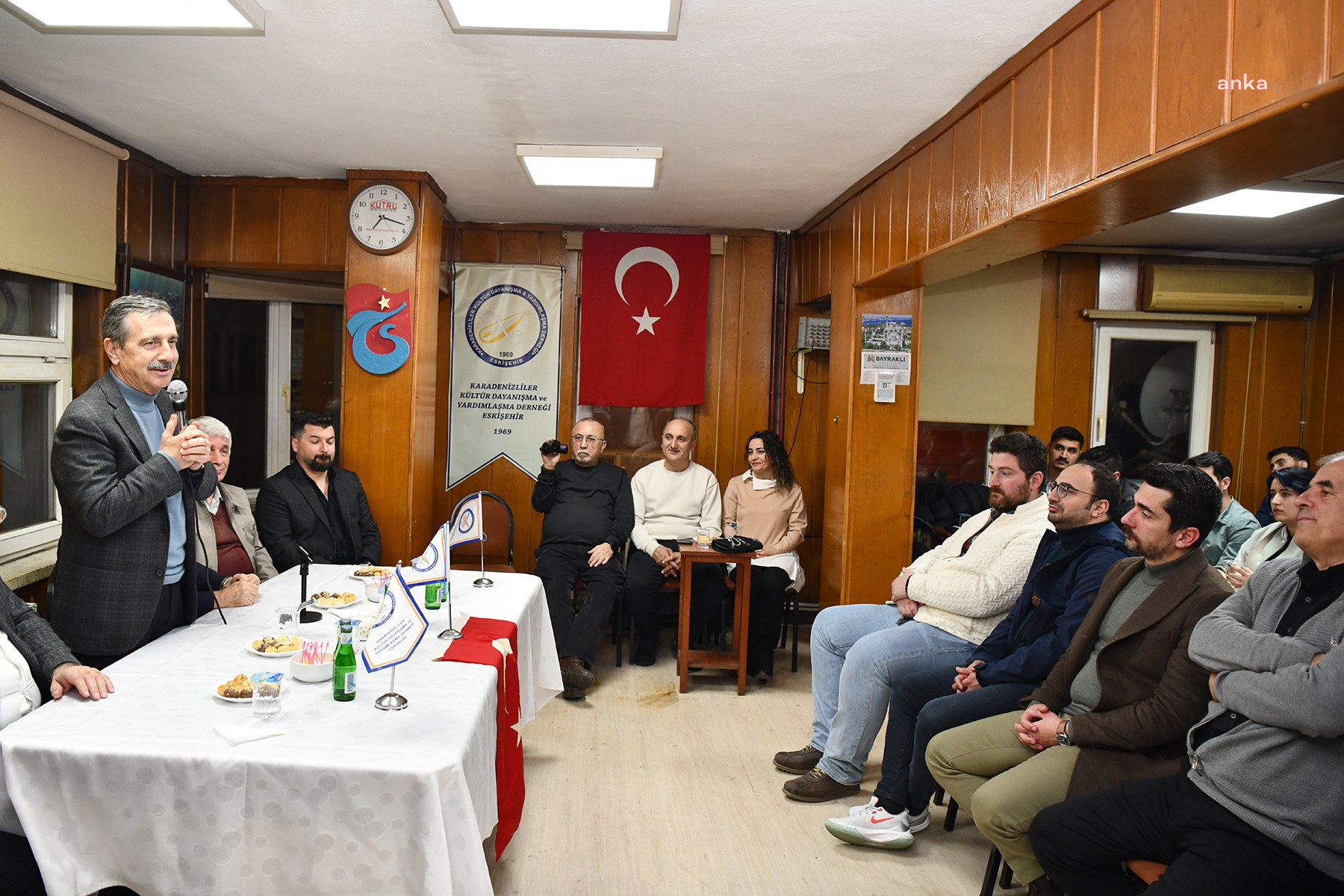 TEPEBAŞI BELEDİYE BAŞKANI ATAÇ, KARADENİZLİLERLE BULUŞTU