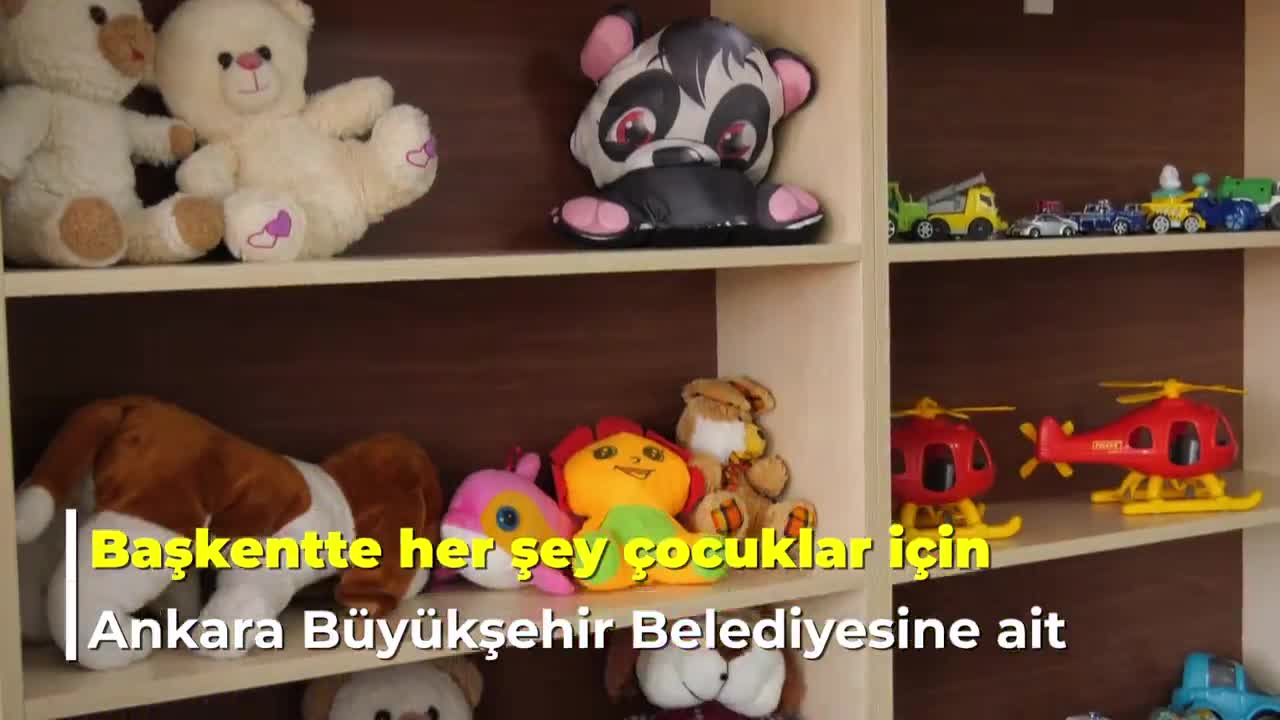 ANKARA BÜYÜKŞEHİR BELEDİYESİ'NDEN BAŞKENTLİ ÇOCUKLAR İÇİN OYUNCAK KÜTÜPHANESİ