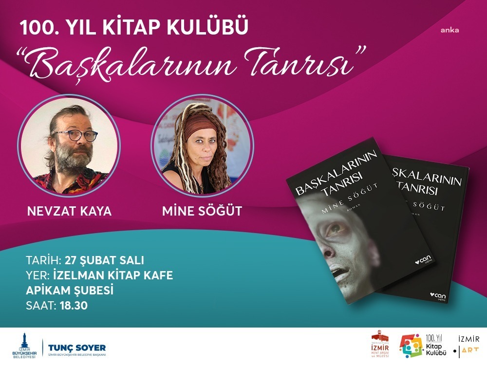 100. YIL KİTAP KULÜBÜ’NÜN KONUKLARI MİNE SÖĞÜT VE NEVZAT KAYA OLACAK