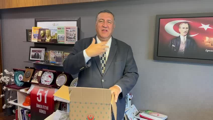 ÖMER FETHİ GÜRER: “TARIM KREDİ KOOPERATİFİ MARKETLERİNDE RAMAZAN KOLİSİ 449 LİRA 99 KURUŞ. İÇİNDE ET, SÜT, PEYNİR, ZEYTİN YOK”