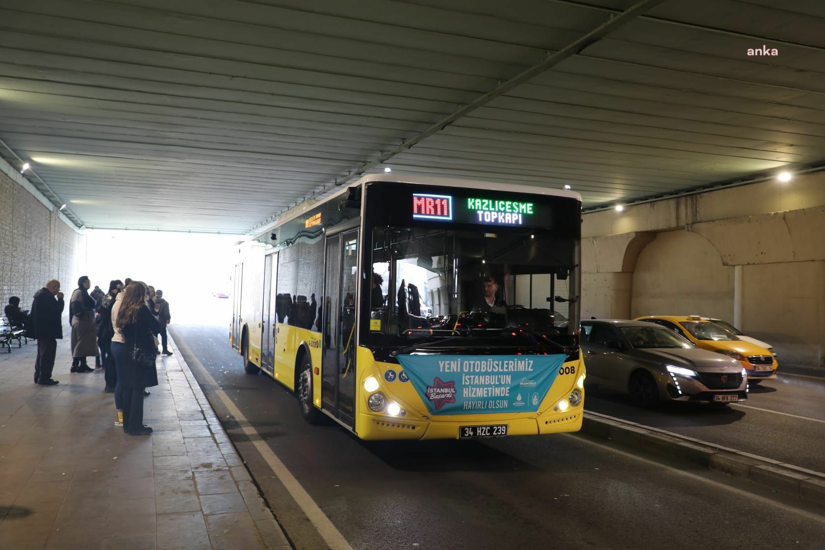 İSTANBUL’UN YENİ OTOBÜSLERİ YOLLARDA