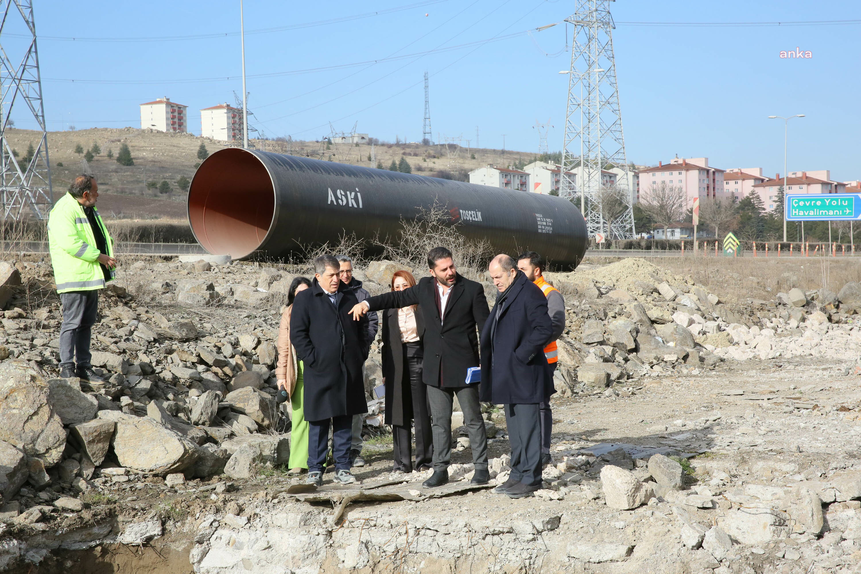 ANKARA BÜYÜKŞEHİR BELEDİYESİ’NDEN POLATLI’YA İÇME SUYU TAŞIYACAK HATTA SIKI DENETİM