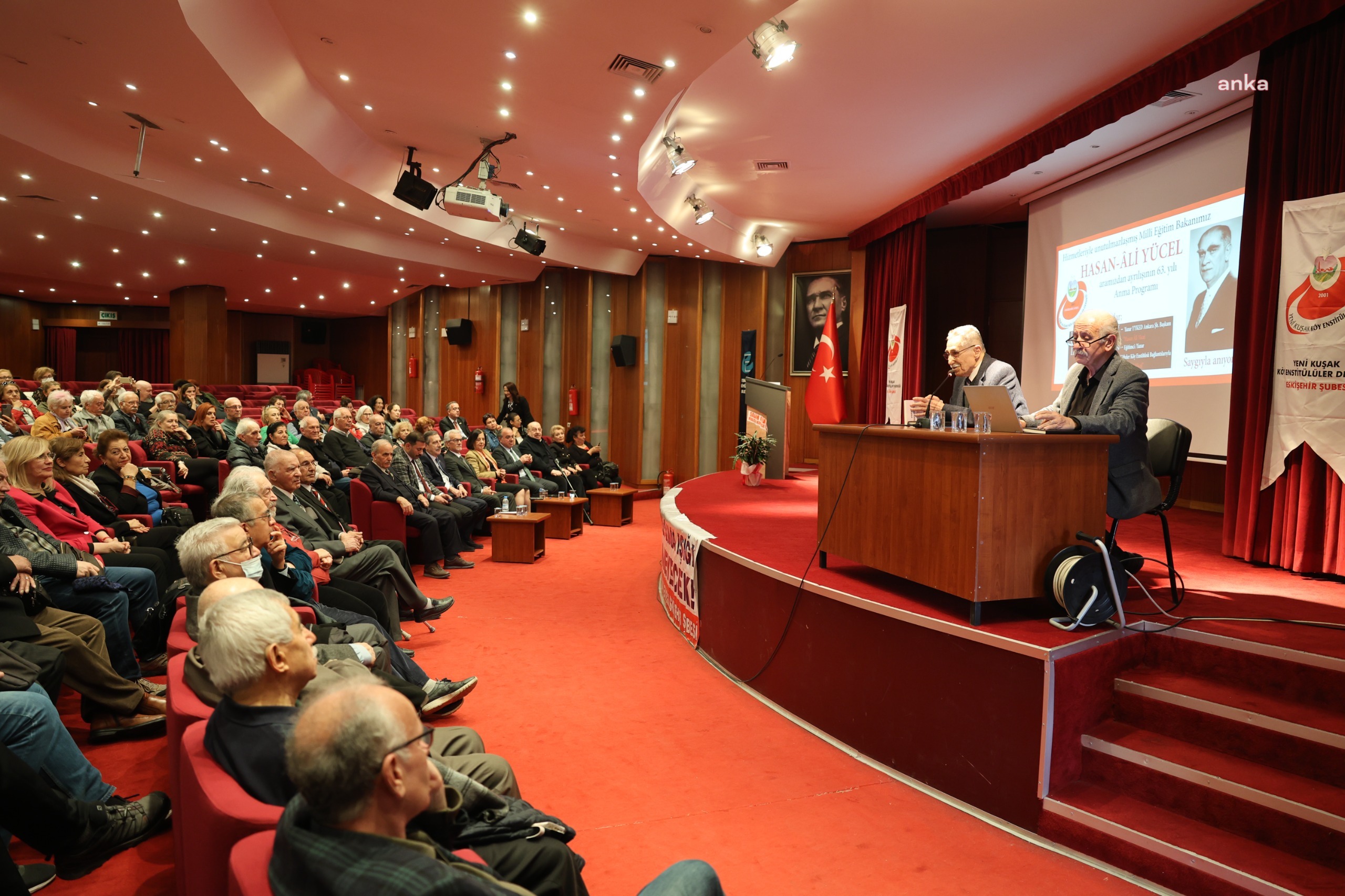 HASAN ALİ YÜCEL, VEFATININ 63. YILINDA ESKİŞEHİR'DE ANILDI