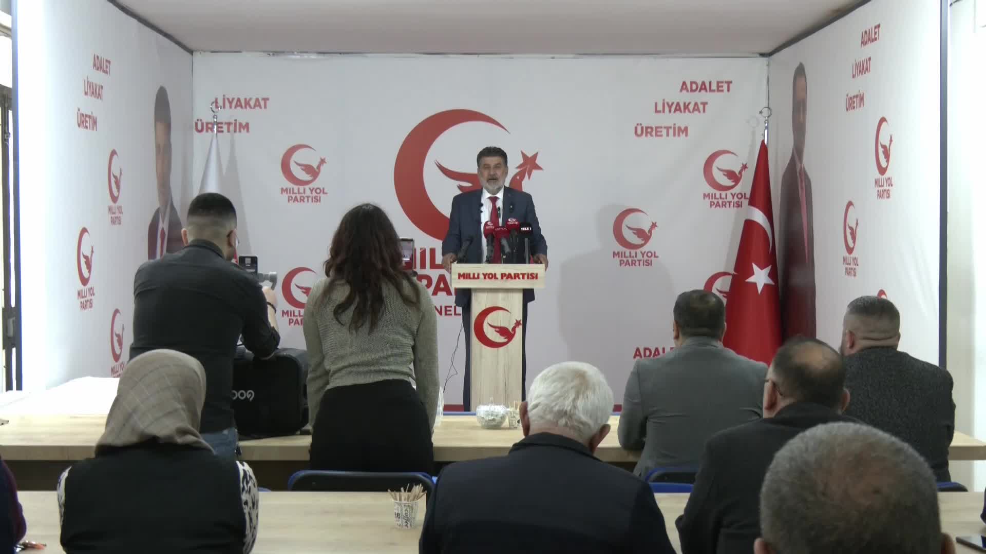 MİLLİ YOL PARTİSİ GENEL BAŞKANI ÇAYIR: "ANKARA'DA MANSUR YAVAŞ'I DESTEKLEDİĞİMİZİ DEKLARE EDİYORUZ"