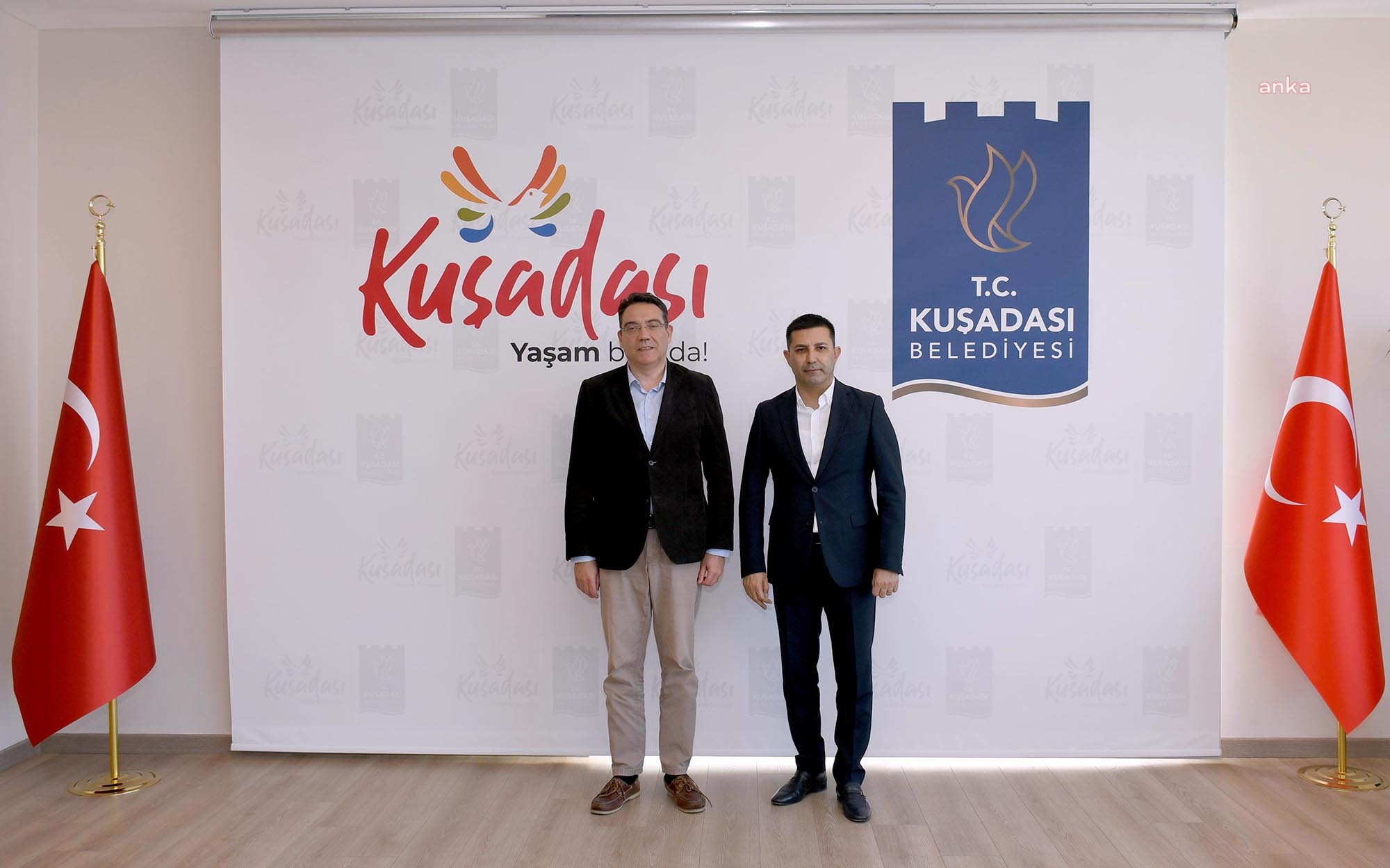 CHP GENEL BAŞKAN YARDIMCISI BAĞCIOĞLU’NDAN KUŞADASI BELEDİYE BAŞKANI GÜNEL’E ZİYARET