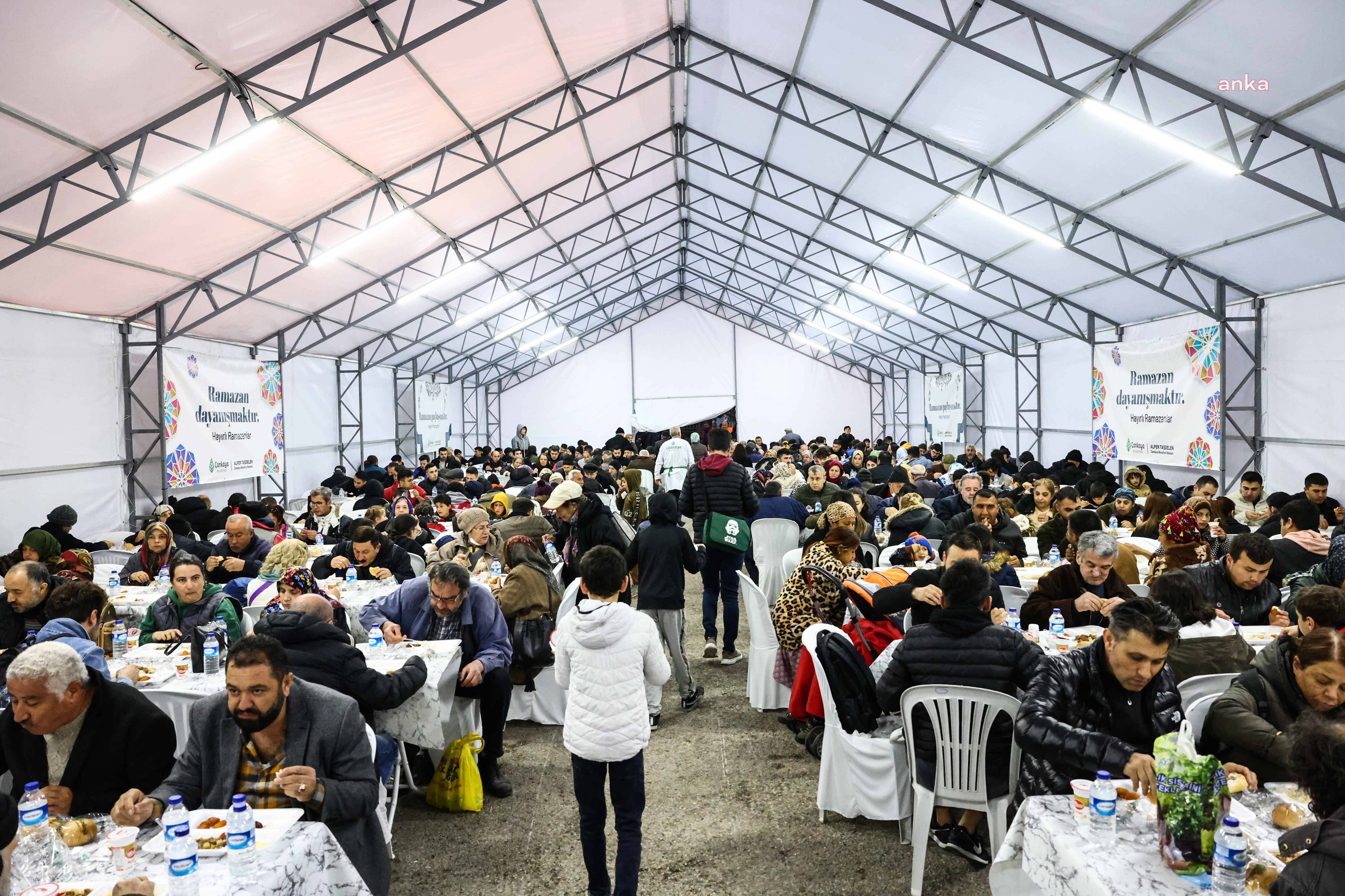 ÇANKAYA BELEDİYESİ, BU YIL DA İFTAR ÇADIRLARI KURACAK