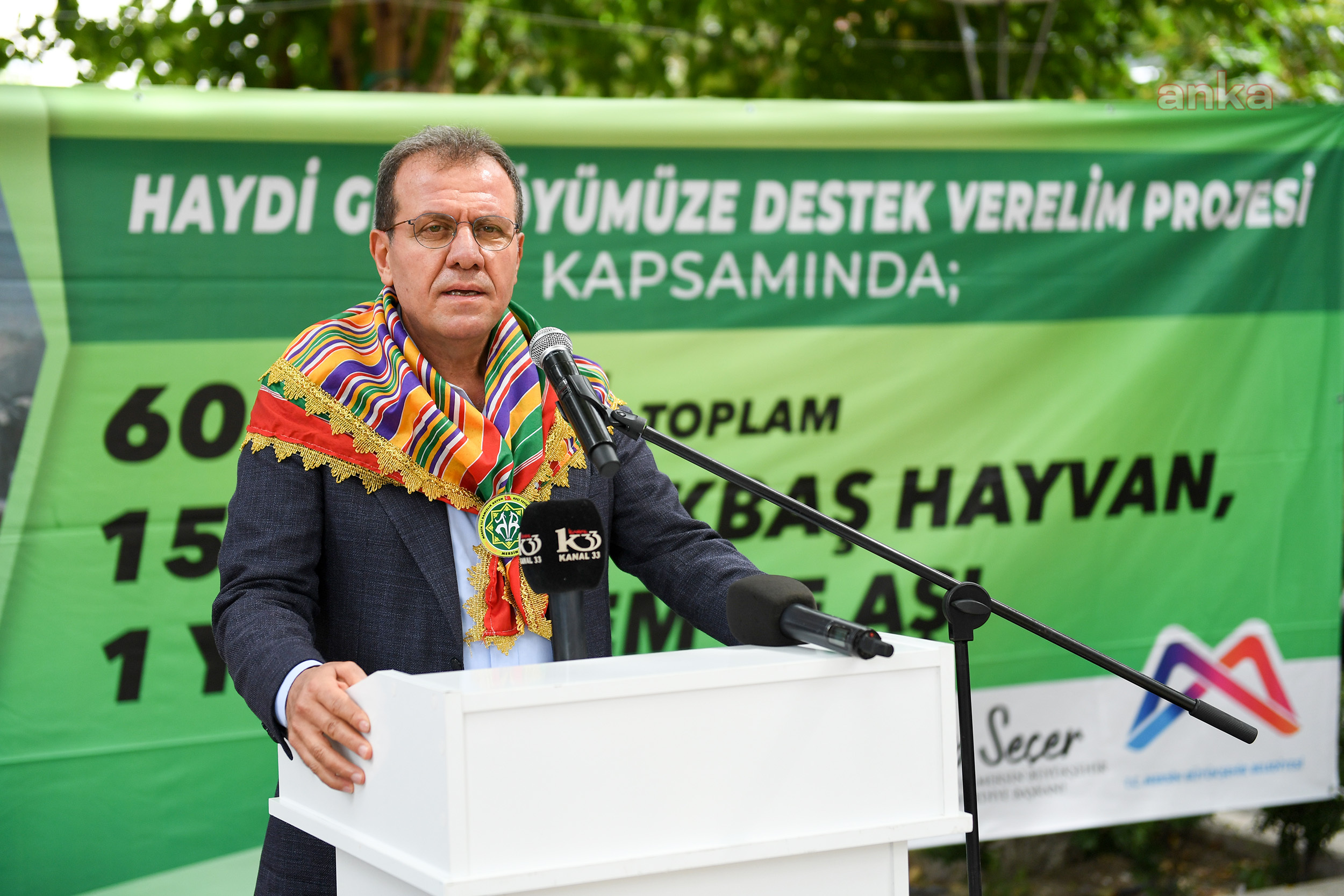 MERSİN BÜYÜKŞEHİR’DEN MUT VE GÜLNARLI ÜRETİCİLERE KIL KEÇİSİ