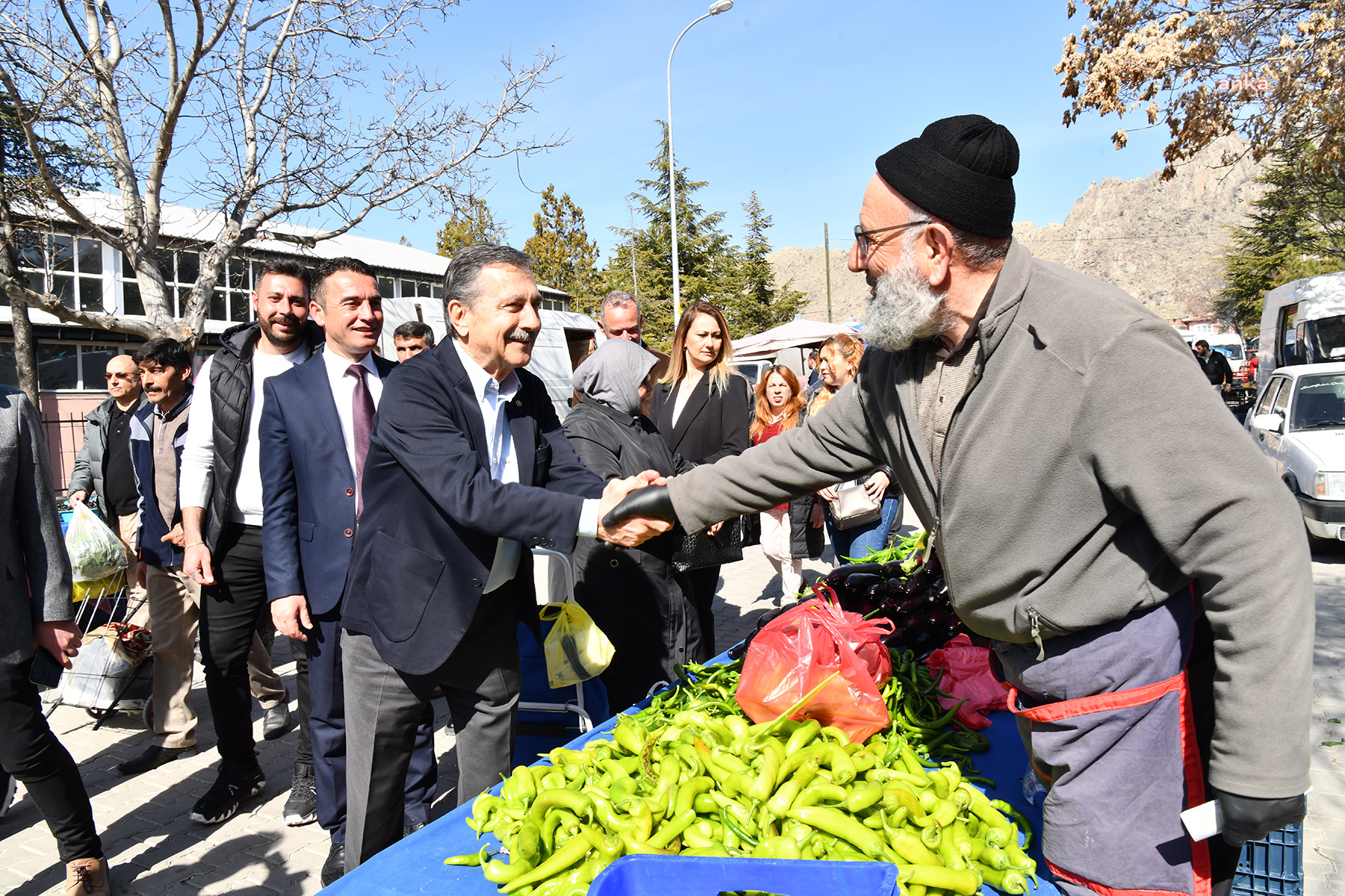 TEPEBAŞI BELEDİYE BAŞKANI ATAÇ, SİVRİHİSARLILARLA BULUŞTU