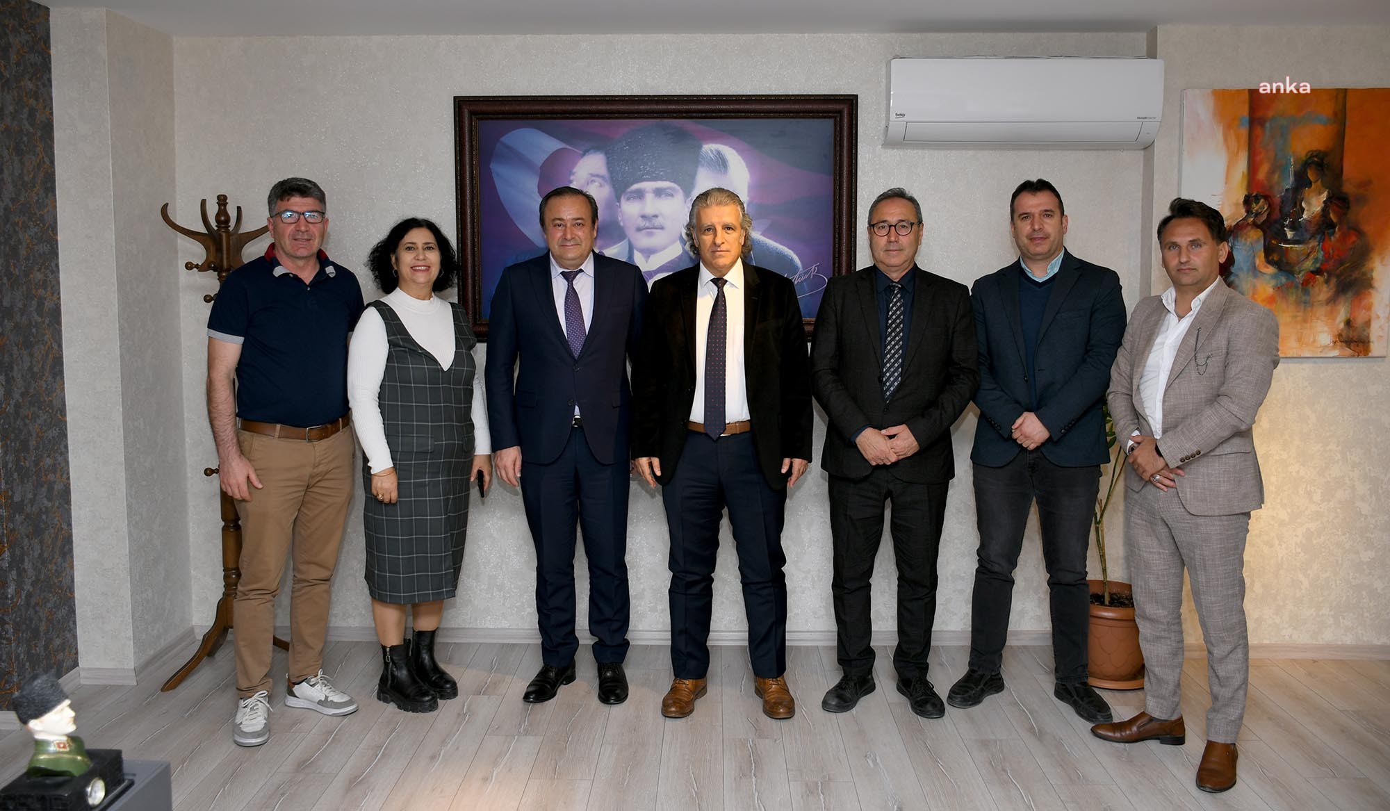 KUŞADASI KAYMAKAMI KEKLİK’TEN KUŞADASI BELEDİYESİ’NE ZİYARET