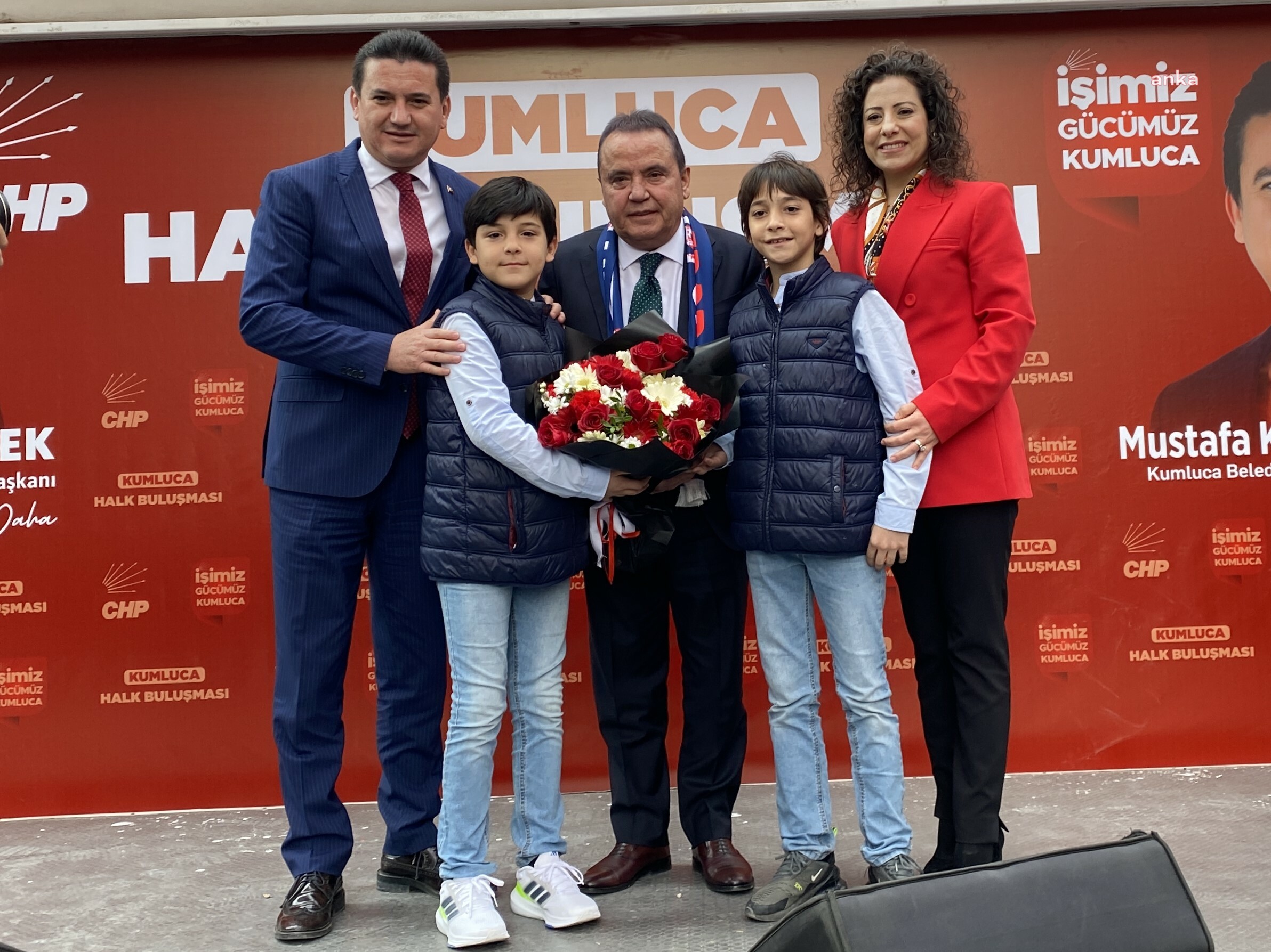 CHP KUMLUCA SEÇİM KOORDİNASYON MERKEZİ AÇILDI