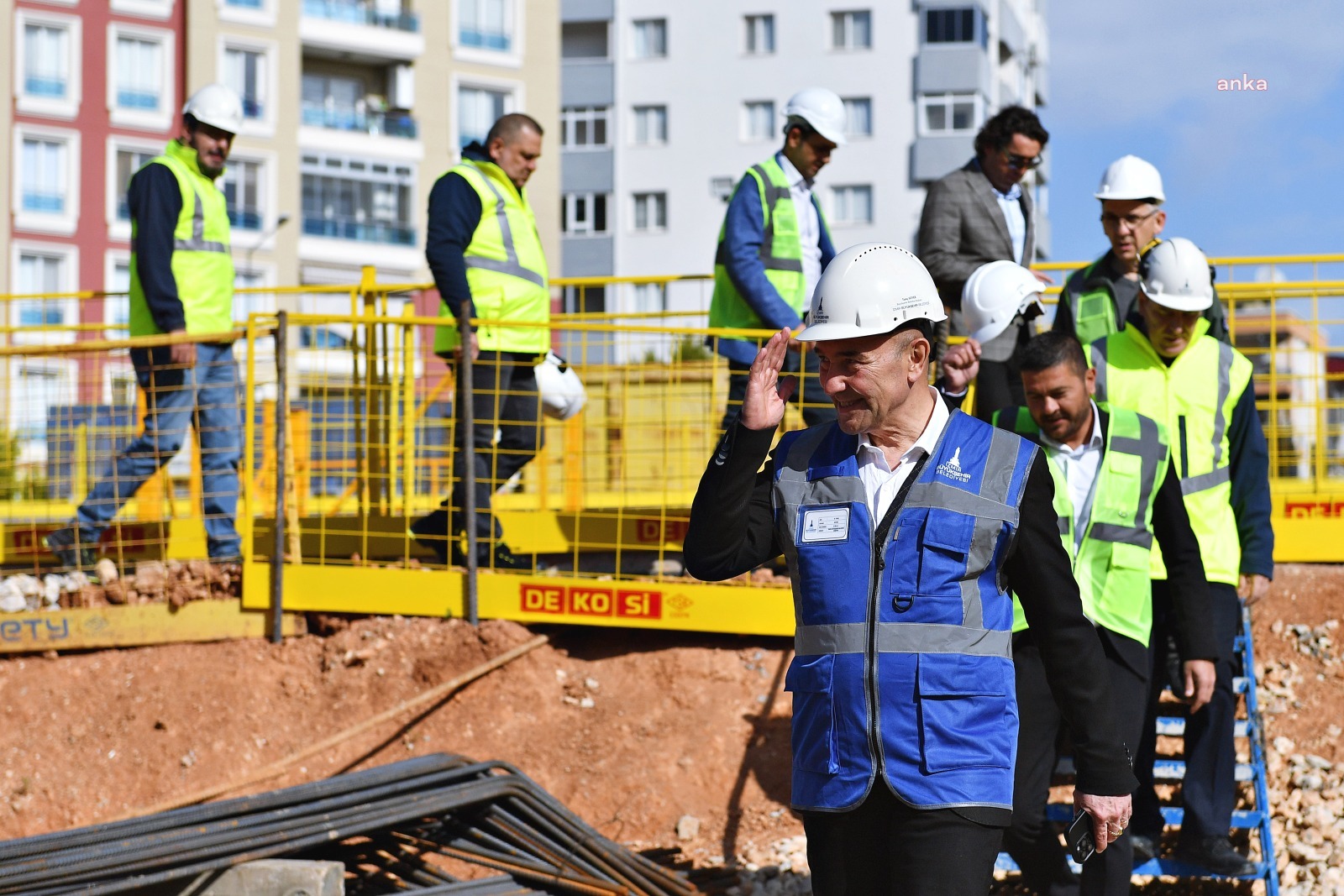 SOYER’DEN YERİN 36 METRE ALTINDA BUCA METROSU MESAİSİ
