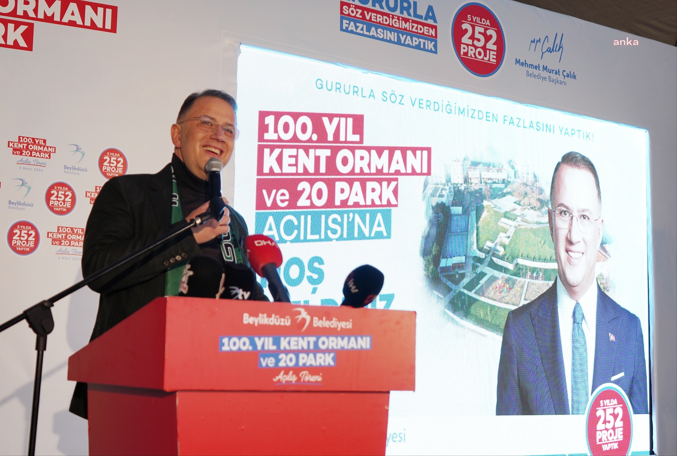 BEYLİKDÜZÜ BELEDİYESİ, GÜRPINAR 100. YIL KENT ORMANI İLE İLÇEYE KAZANDIRILAN 20 PARKI HİZMETE AÇTI
