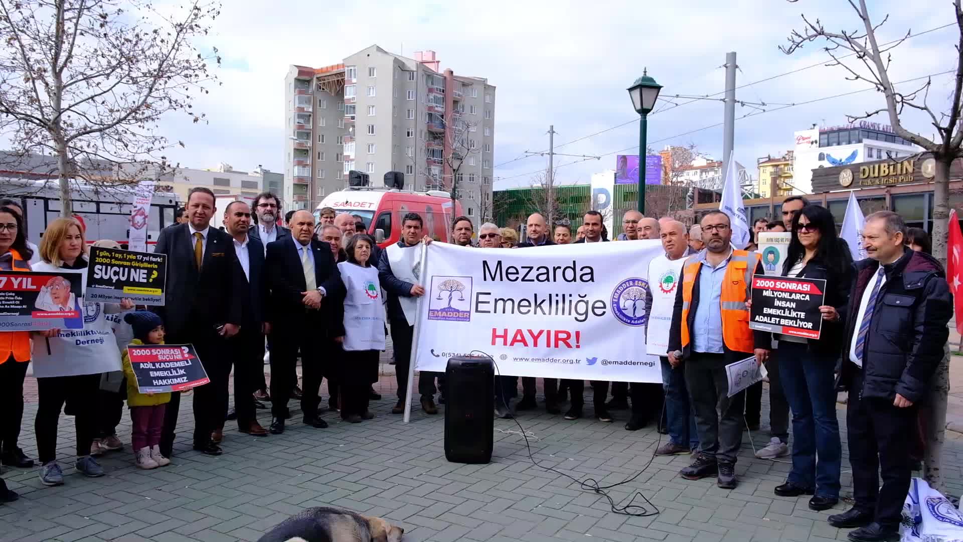 EMEKLİLİKTE ADALET DERNEĞİ ESKİŞEHİR TEMSİLCİSİ YAMAK: “BİR GECEDE 17 SENE YAŞLANDIK”