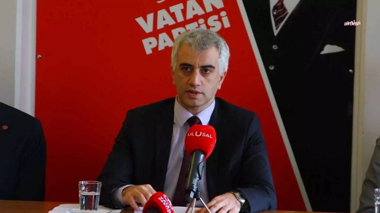 VATAN PARTİSİ HEYETİ ANKA HABER AJANSINI ZİYARET ETTİ