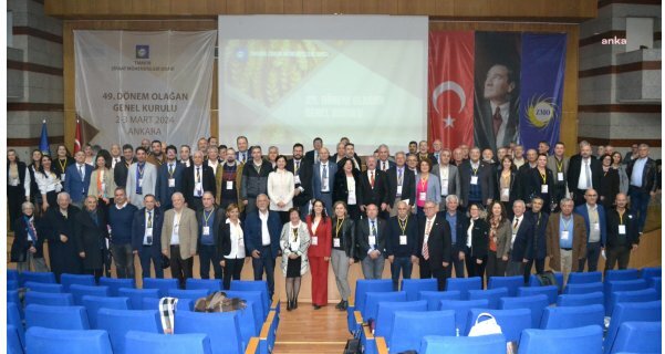ZİRAAT MÜHENDİSLERİ ODASI BAŞKANI BAKİ REMZİ SUİÇMEZ YENİDEN BAŞKAN SEÇİLDİ