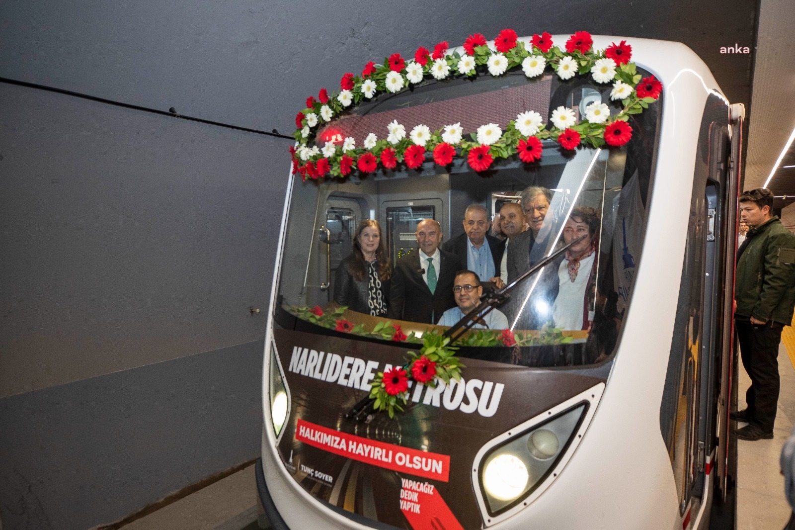 NARLIDERE METROSU’NDA KAYMAKAMLIK İSTASYONU DA AÇILDI