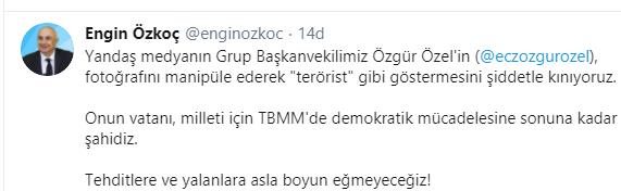 CHP’Lİ ÖZKOÇ’TAN A HABER’E: "YALANLARA ASLA BOYUN EĞMEYECEĞİZ"