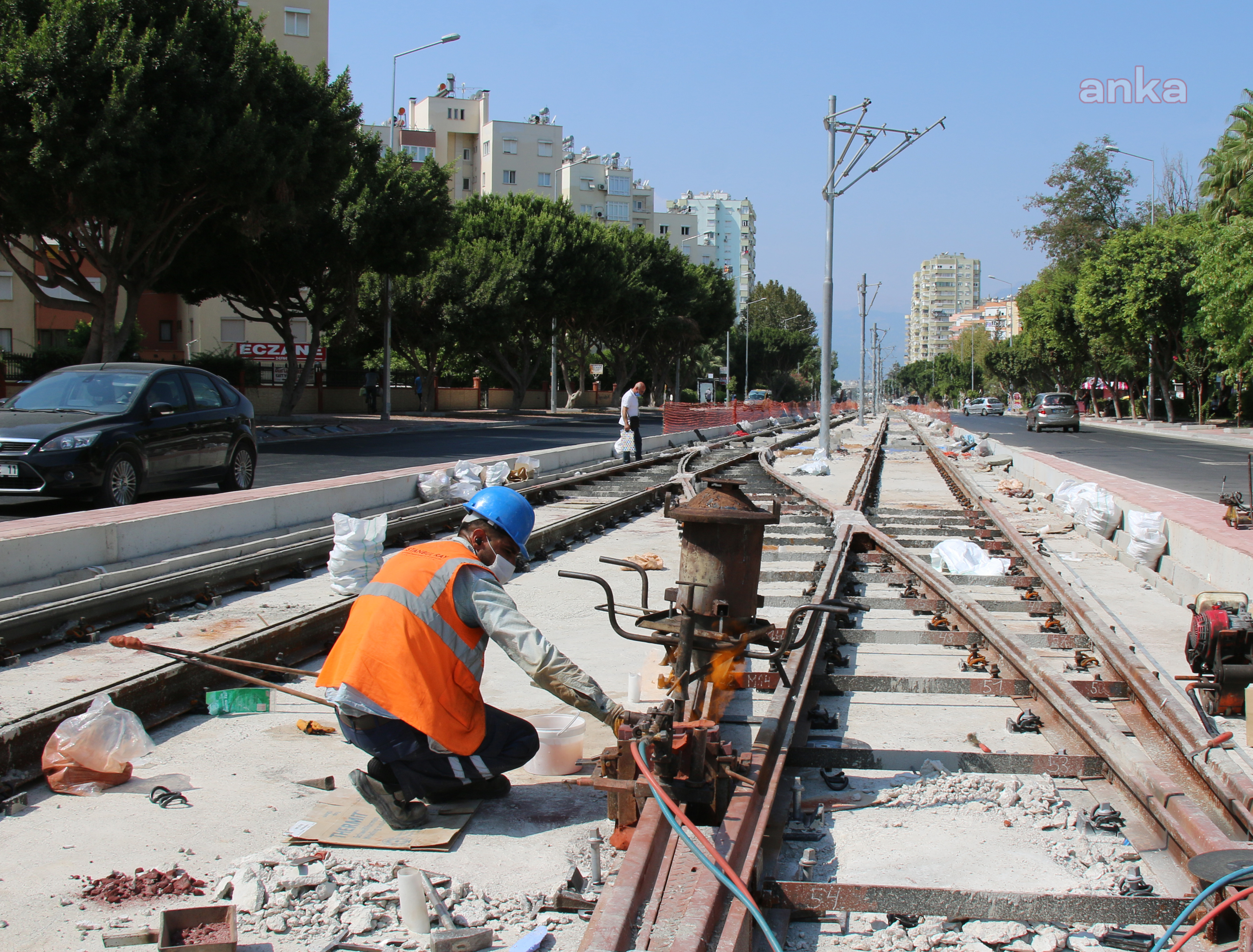 ANTALYA’DA RAYLI SİSTEM HATLARI BİRLEŞİYOR