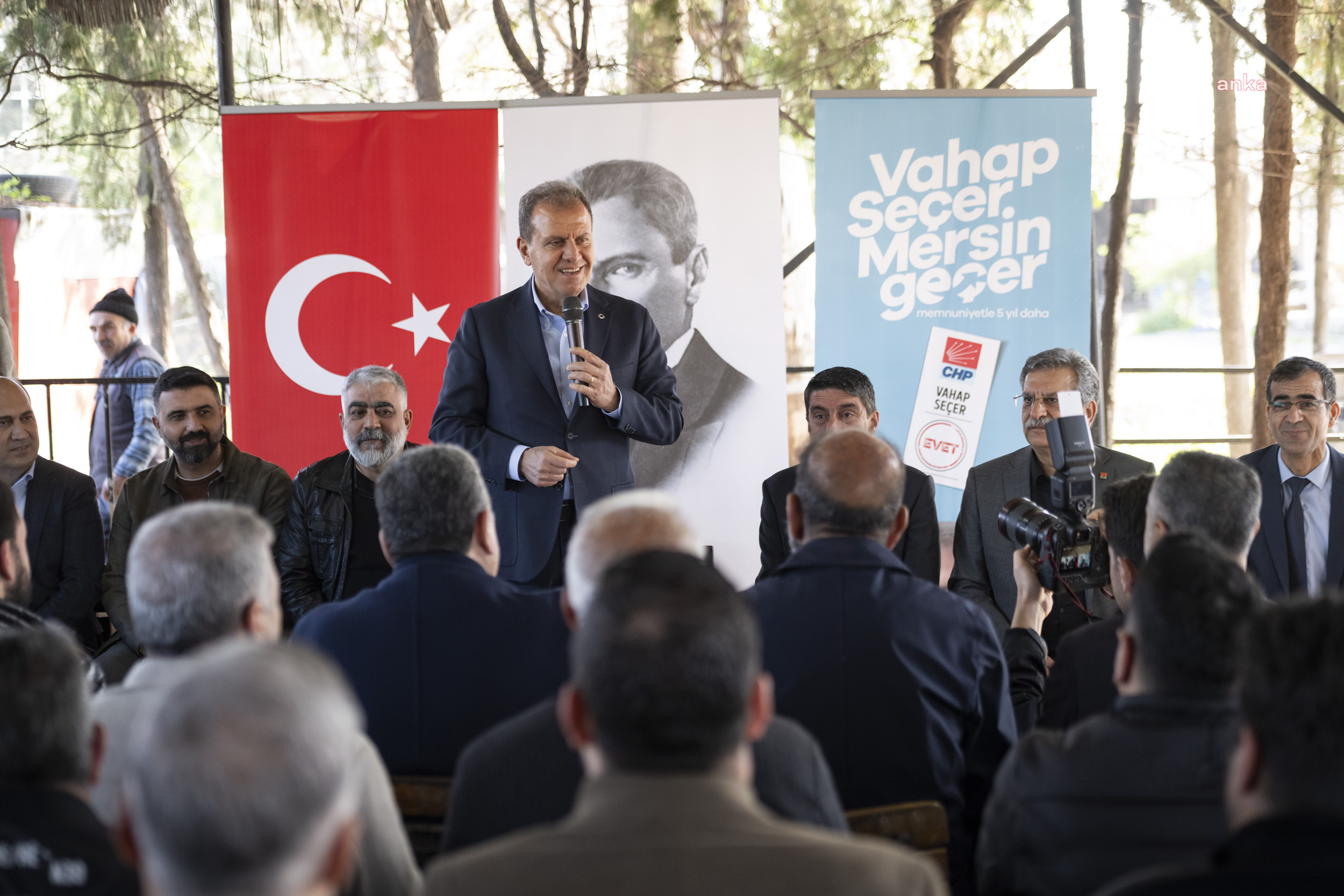 VAHAP SEÇER, NAKLİYECİLER SİTESİ’Nİ ZİYARET ETTİ