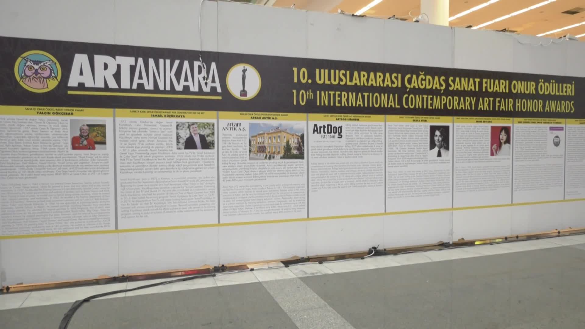 ARTANKARA ULUSLARARASI ÇAĞDAŞ SANAT FUARI AÇILDI... RESSAM BEDRİ BAYKAM: "SANAT FUARLARI ÖNEMLİ BİR ADIM ÇÜNKÜ MAALESEF TÜRKİYE'DE ÇAĞDAŞ SANAT MÜZESİ YOK DENECEK KADAR AZ"