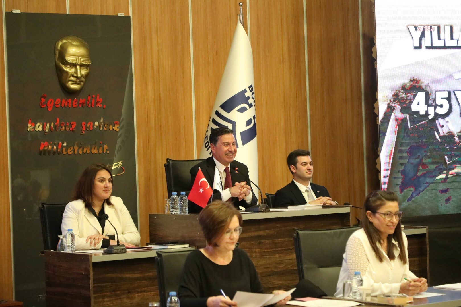 BODRUM BELEDİYE MECLİSİ, SON KEZ AHMET ARAS BAŞKANLIĞINDA TOPLANDI