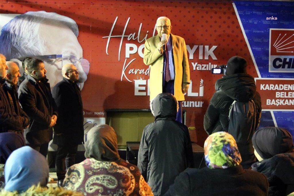 HALİL POSBIYIK: "YEREL SEÇİMLERDE PARTİZANLIK OLMAZ"