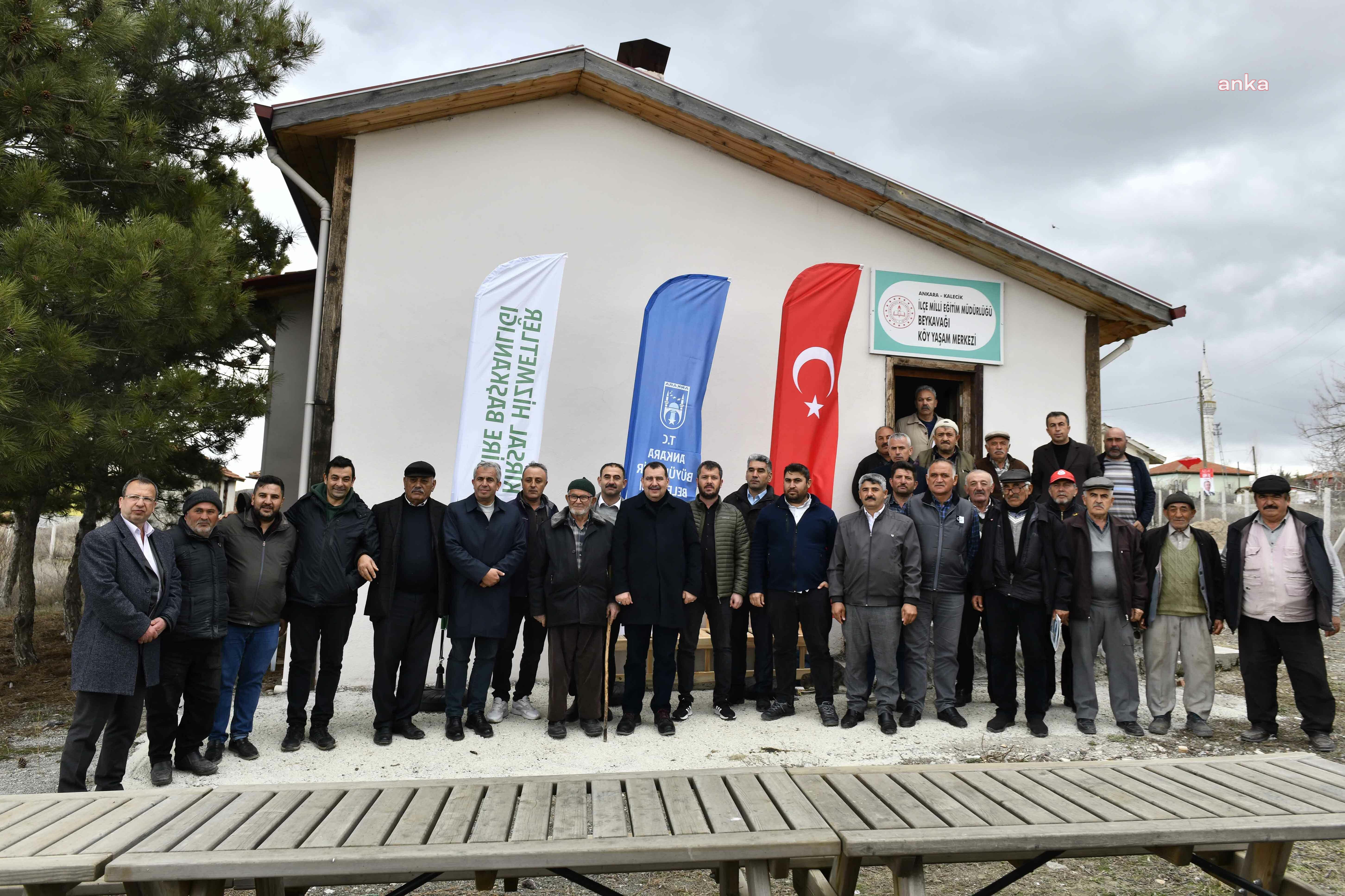 ANKARA BÜYÜKŞEHİR BELEDİYESİ’NİN “KIRSAL KALKINMA BİLGİLENDİRME TOPLANTILARI” İLÇE İLÇE DEVAM EDİYOR