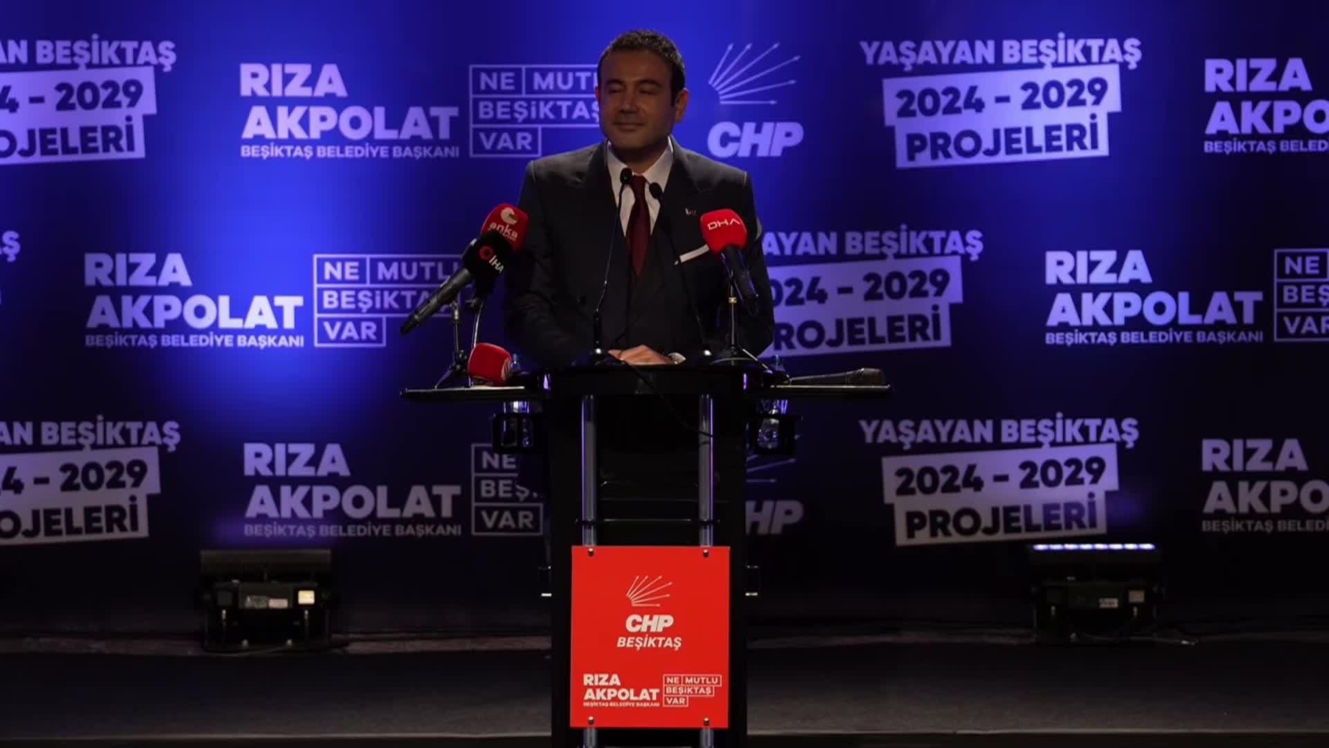 CHP’DEN BEŞİKTAŞ’TA PROJE TANITIM TOPLANTISI... AKPOLAT: "EKREM İMAMOĞLU İLE BİRLİKTE BAŞARACAĞIZ"