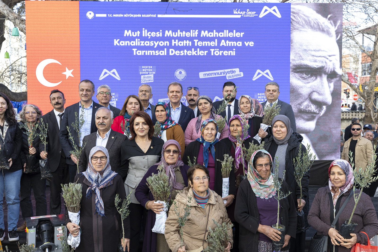 MERSİN BÜYÜKŞEHİR BELEDİYESİ’NDEN MUT İLÇESİNE İKİ ÖNEMLİ PROJE