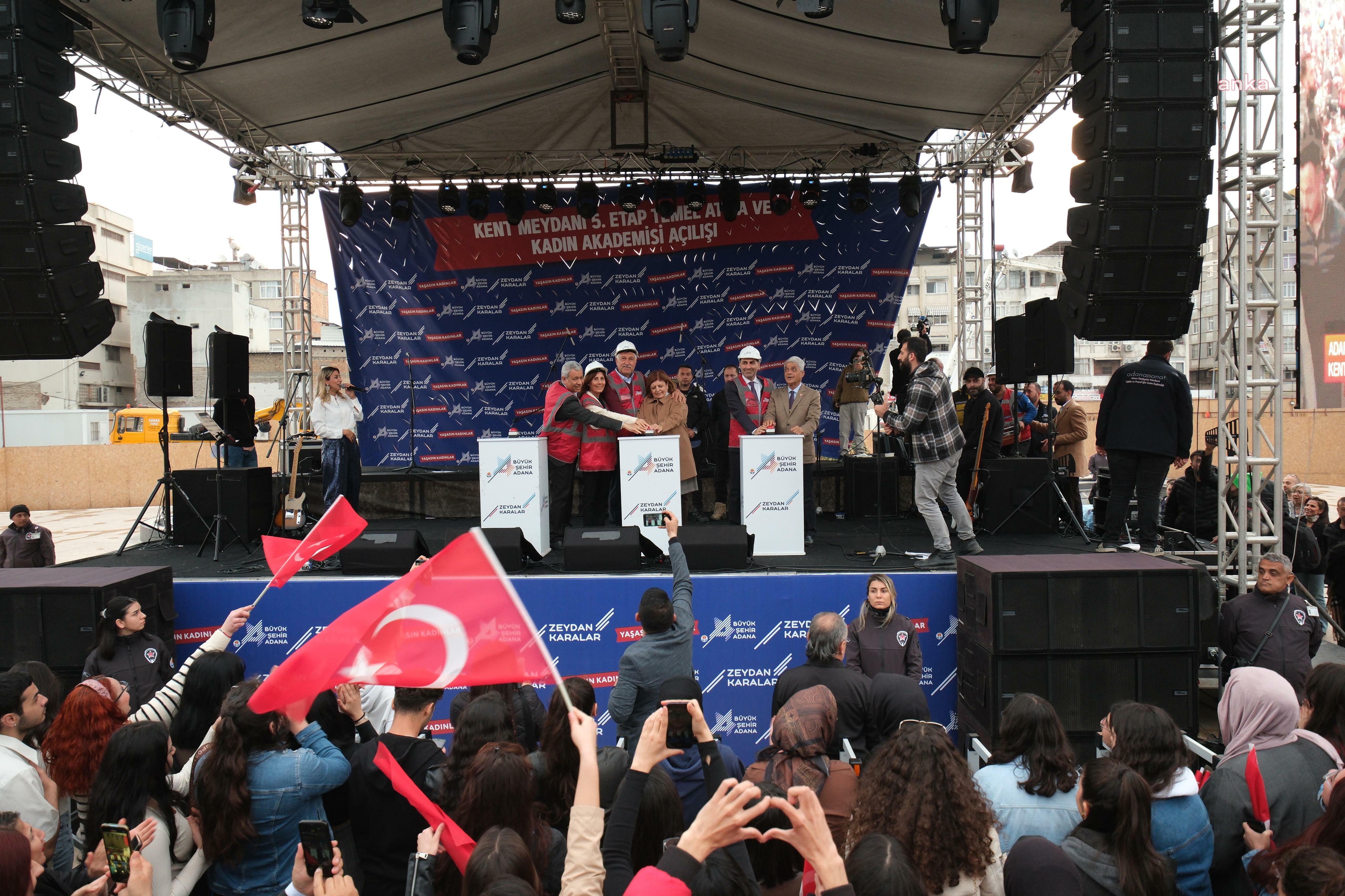 ADANA BÜYÜKŞEHİR BELEDİYE BAŞKANI KARALAR, 8 MART'TA KADIN AKADEMİSİ’Nİ AÇTI