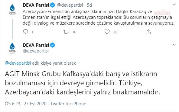 ALİ BABACAN: " SORUNLAR ÇATIŞMA İLE DEĞİL, DİYALOG İLE ÇÖZÜLMELİDİR"