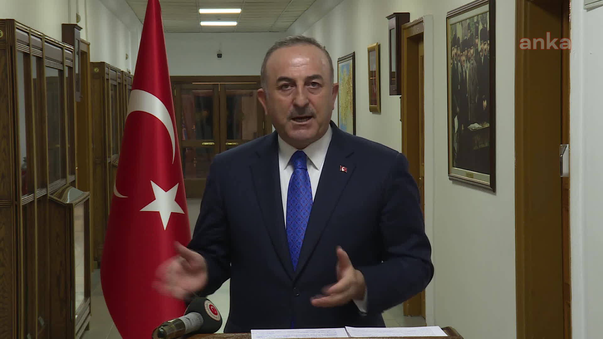 BAKAN ÇAVUŞOĞLU: SAHADA VE MASADA CAN AZERBAYCAN'IN YANINDAYIZ