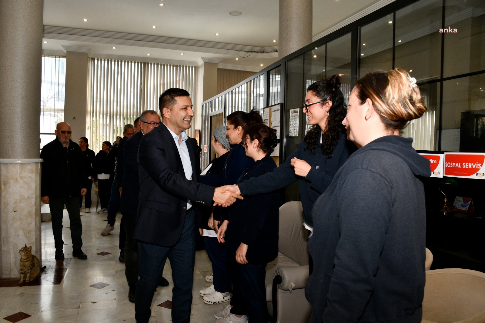 KUŞADASI BELEDİYE BAŞKANI GÜNEL’DEN İLÇEDEKİ BAKIMEVLERİNE ZİYARET