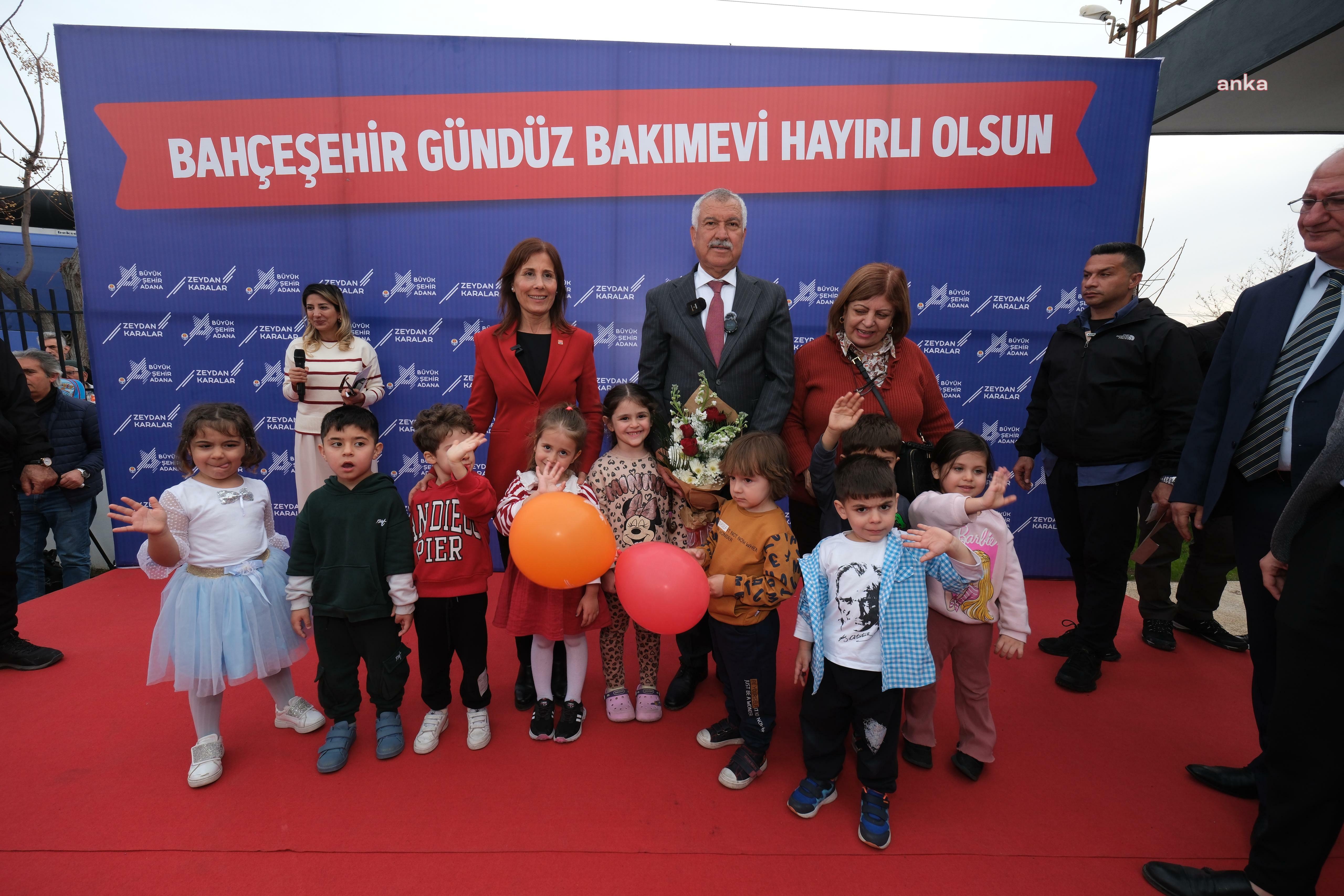 ADANA BÜYÜKŞEHİR BELEDİYESİ, BAHÇEŞEHİR GÜNDÜZ BAKIMEVİ’Nİ HİZMETE AÇTI