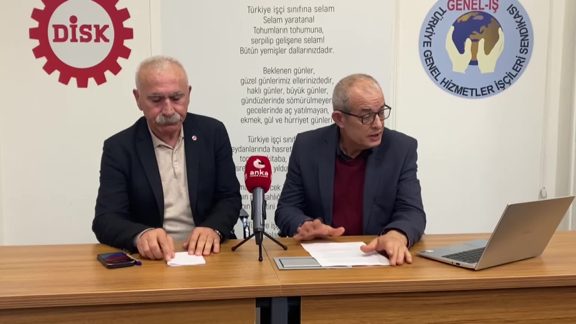 DİSK EGE BÖLGE TEMSİLCİ MEMİŞ SARI: “AKP'NİN KORKULU RÜYASI OLAN ÖRGÜTLÜ TOPLUMU YARATMAK İÇİN MÜCADELEYİ HER ALANDA YAPACAĞIMIZIN SÖZÜNÜ VERİYORUZ”