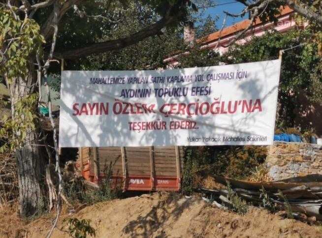 AYDIN BÜYÜKŞEHİR'DEN KIRSAL MAHALLELERDE YOL ÇALIŞMASI