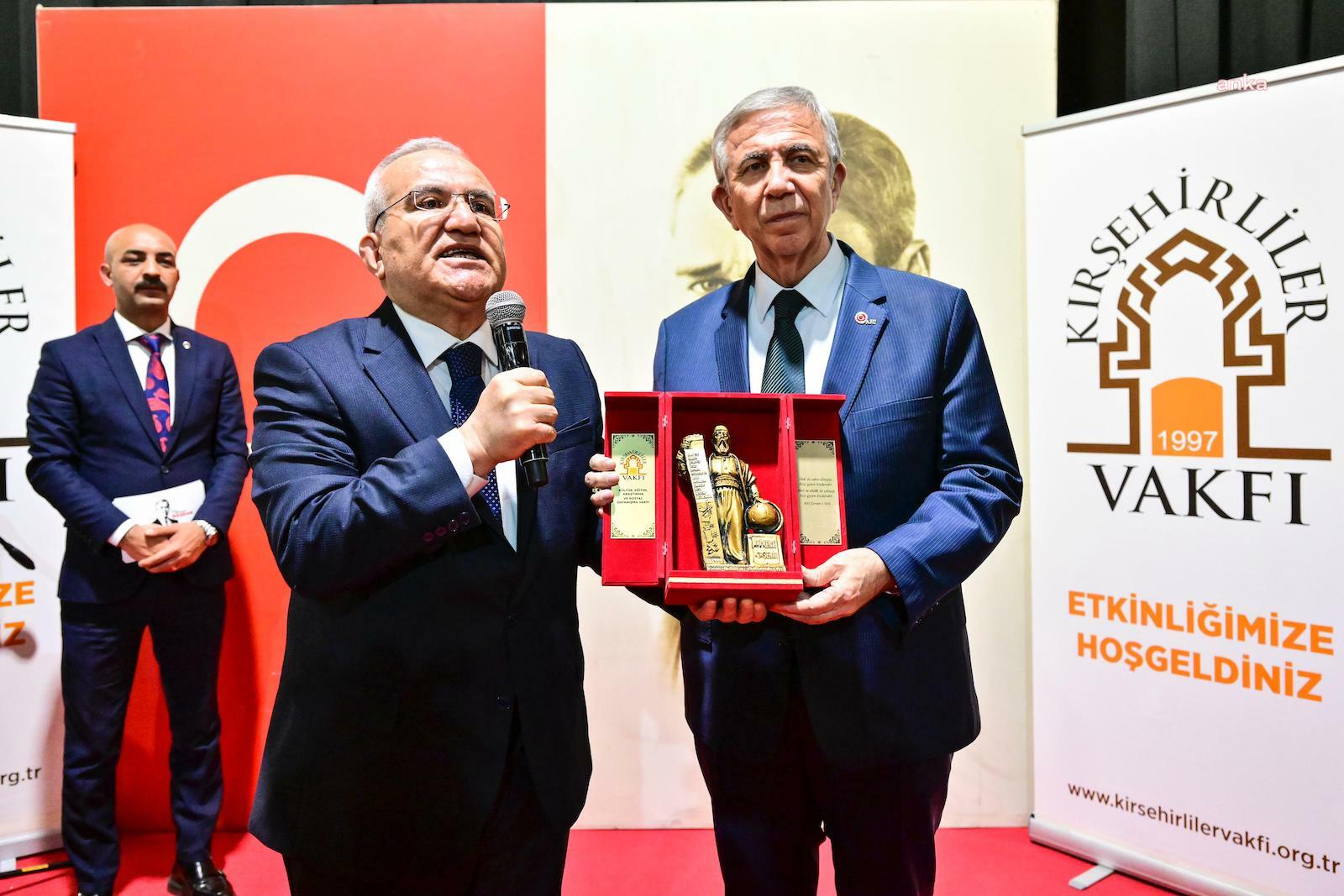 MANSUR YAVAŞ, İFTARDA KIRŞEHİRLİLER İLE BULUŞTU