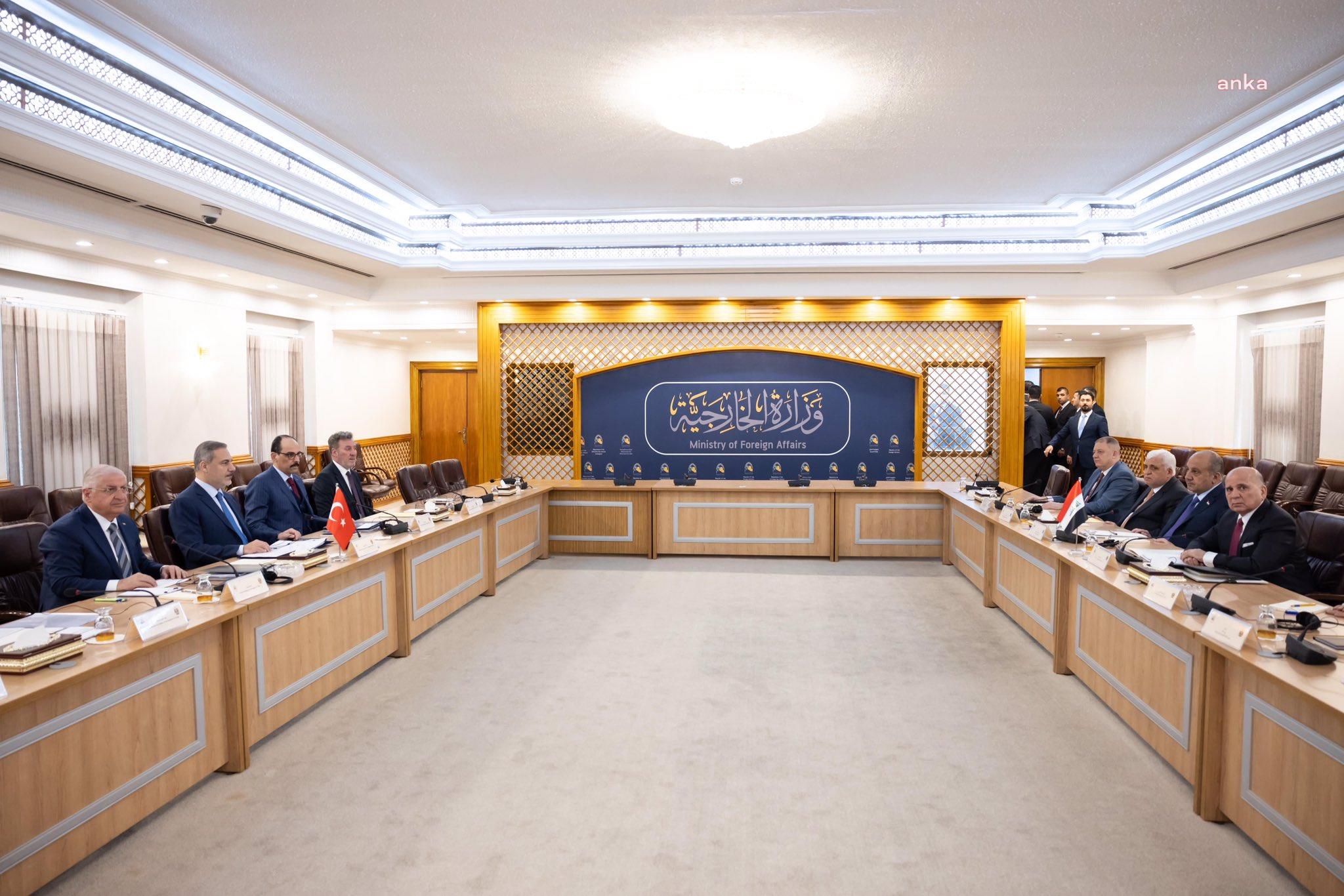 TÜRKİYE-IRAK GÜVENLİK MEKANİZMASI GÖRÜŞMESİ ORTAK BİLDİRİSİ: TÜRKİYE, IRAK ULUSAL GÜVENLİK KONSEYİ'NİN PKK'NIN IRAK'TA YASAKLI BİR ÖRGÜT OLDUĞU YÖNÜNDEKİ KARARINI MEMNUNİYETLE KARŞILAMIŞTIR