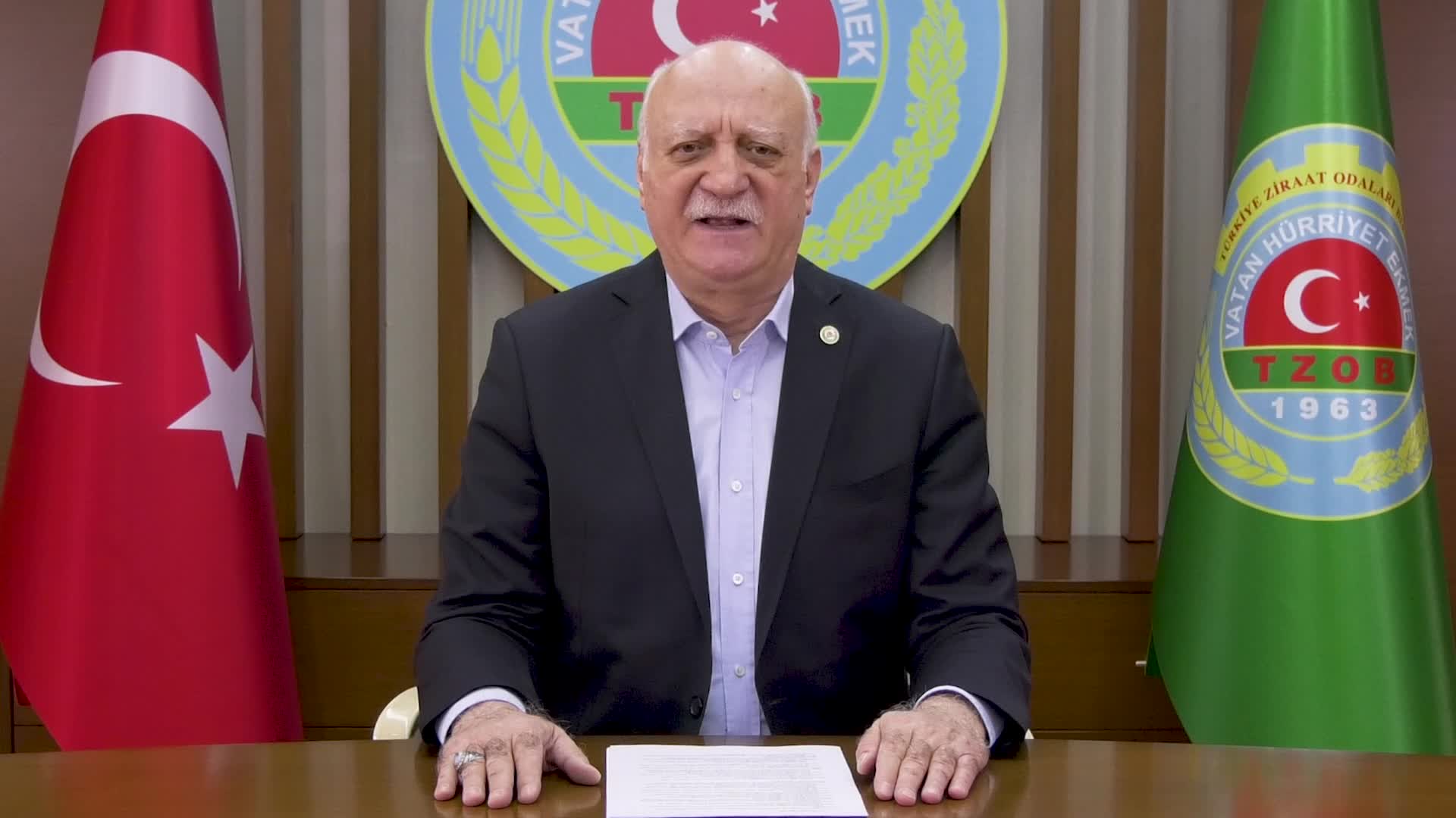 TZOB BAŞKANI BAYRAKTAR: BÜYÜKŞEHİRLERDE 2 BUÇUK MİLYON DEKARLIK TARIM ALANI YOK OLDU