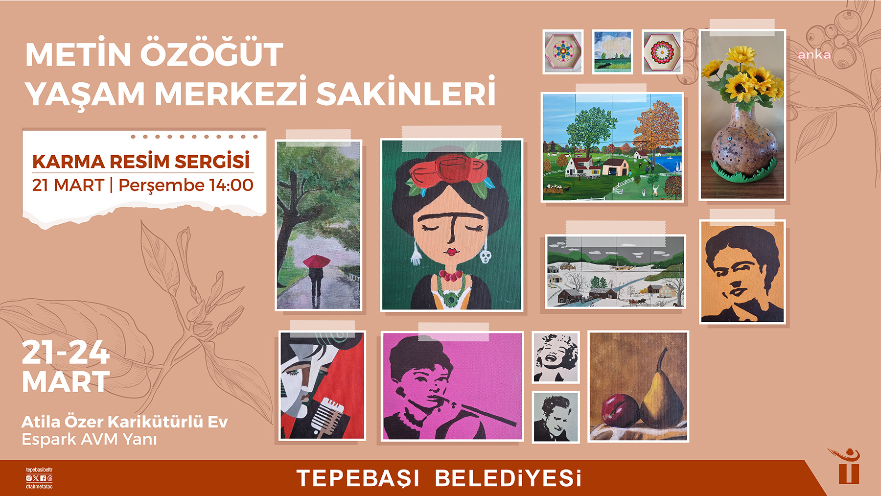 TEPEBAŞI BELEDİYESİ'NDEN YAŞLILARA SAYGI HAFTASI ETKİNLİĞİ