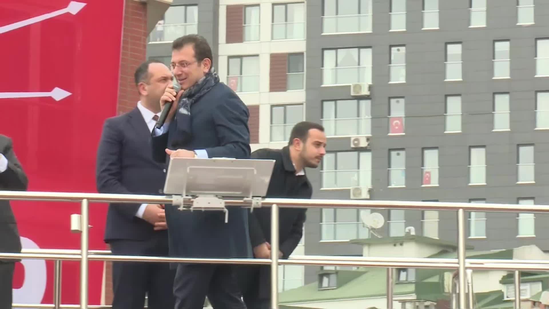 KAĞITHANE’DE KONUŞAN İMAMOĞLU: İSRAFÇILAR GİTTİ, İCRAATÇILAR GELDİ, RANTÇILAR GİTTİ, HALKÇILAR GELDİ