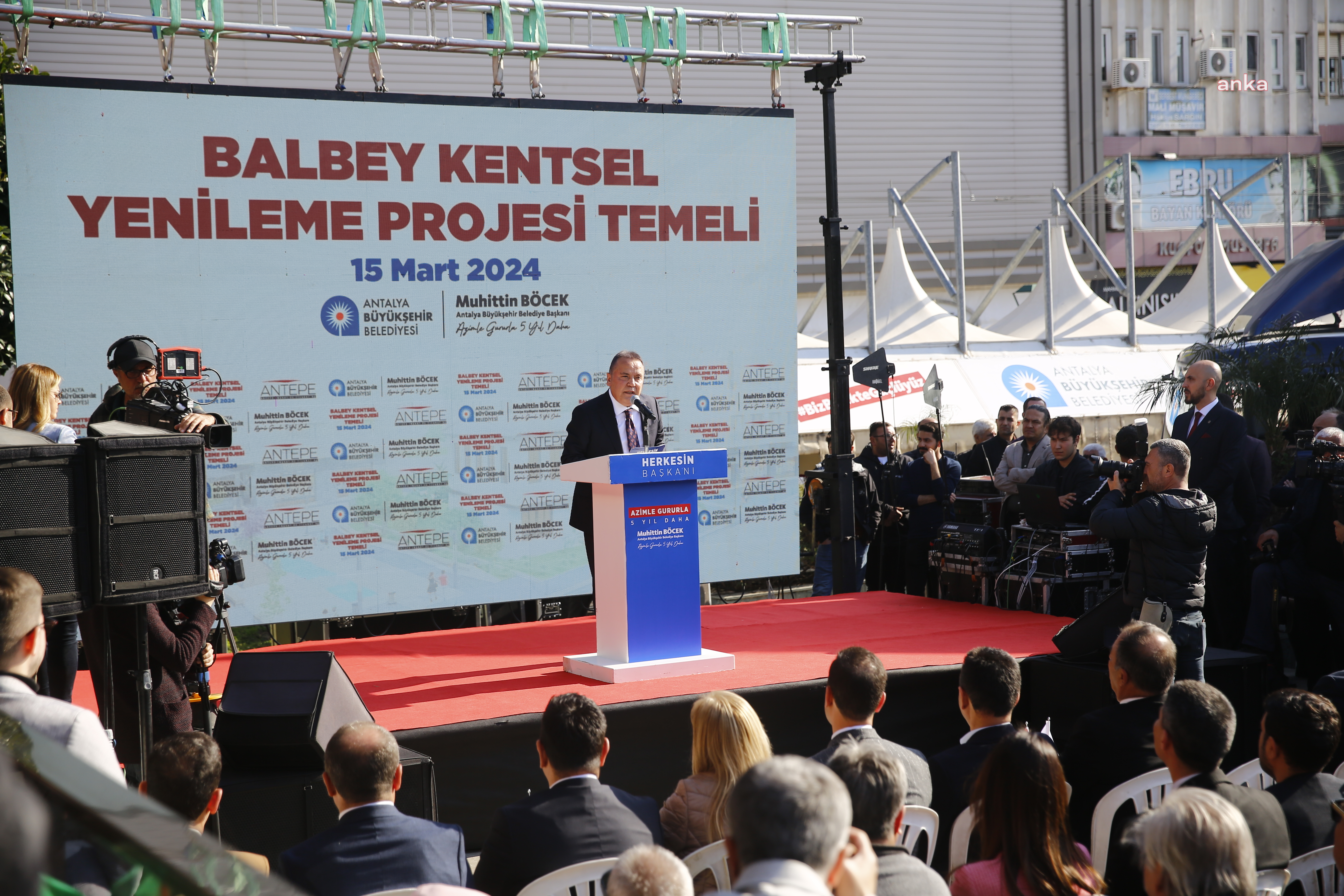 ANTALYA'DA BALBEY KENTSEL YENİLEME PROJESİ’NİN TEMELİ ATILDI