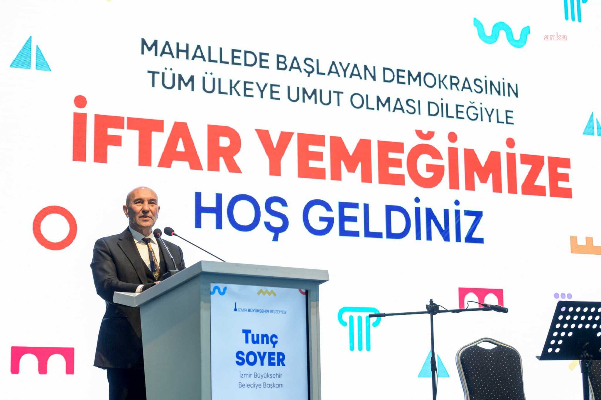 BAŞKAN SOYER MUHTARLARLA VEDALAŞTI