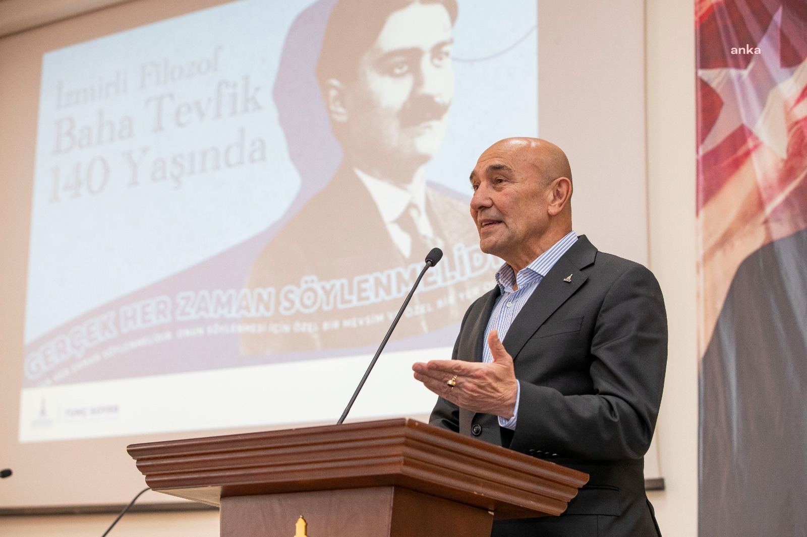 İZMİRLİ FİLOZOF BAHA TEVFİK 140. DOĞUM GÜNÜNDE ANILDI