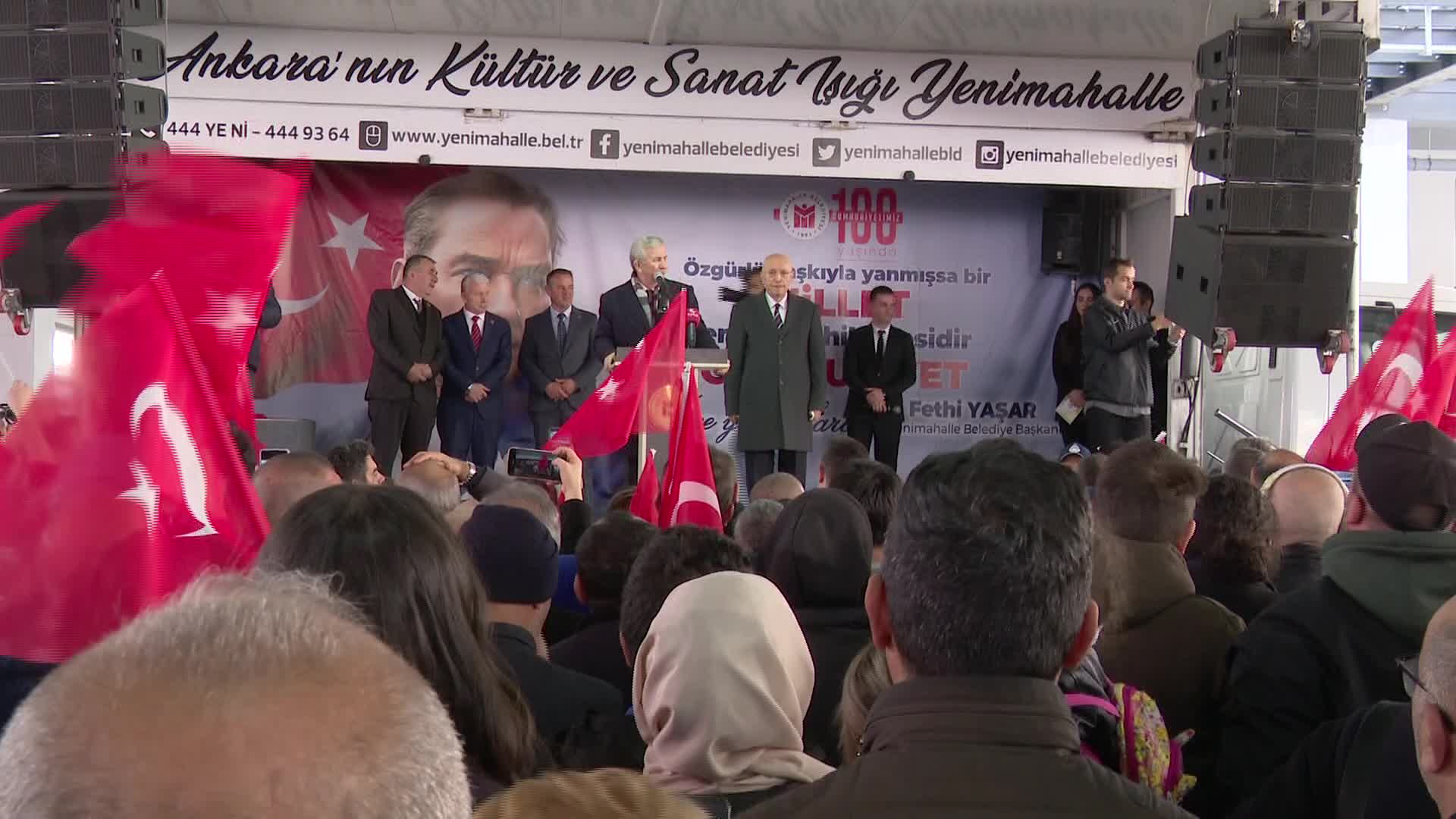 MANSUR YAVAŞ: "BUGÜN DESTEK ALAN AİLELER VARSA BUNUN EN BÜYÜK SEBEBİ KAMU YÖNETİCİLERİNİN YOLSUZLUK VE İSRAF YAPMASIDIR"