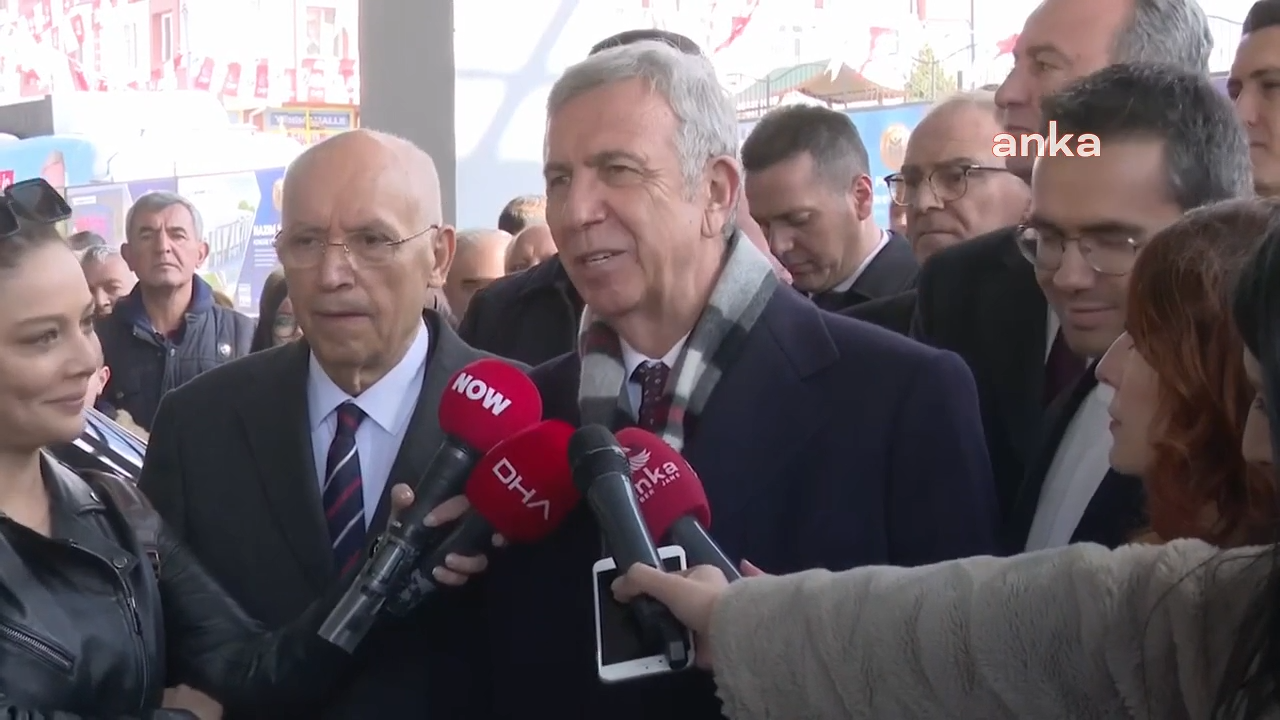 MANSUR YAVAŞ: ''HALKIN KARŞISINA ÇIKIP OY İSTEYECEK YÜZÜ OLMAYANLAR BU TÜR OYUNLARA BAŞVURUYOR''