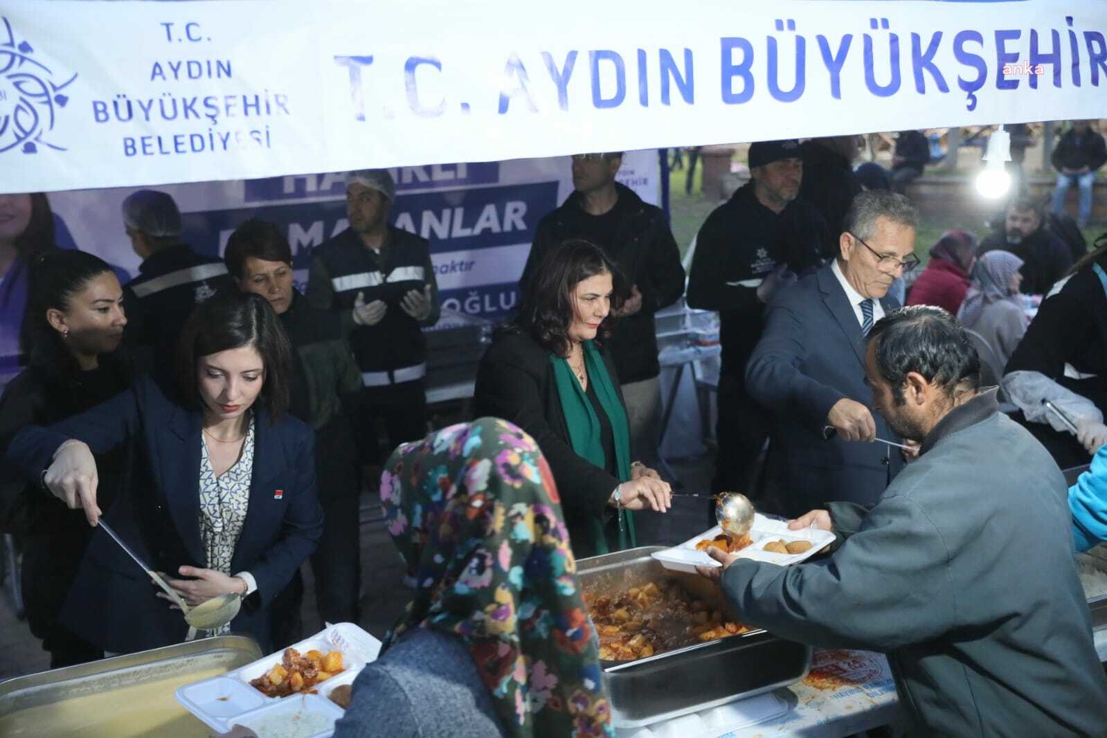 AYDIN BÜYÜKŞEHİR BELEDİYE BAŞKANI ÇERÇİOĞLU, NAZİLLİ'DE VATANDAŞLARLA İFTAR SOFRASINDA BULUŞTU