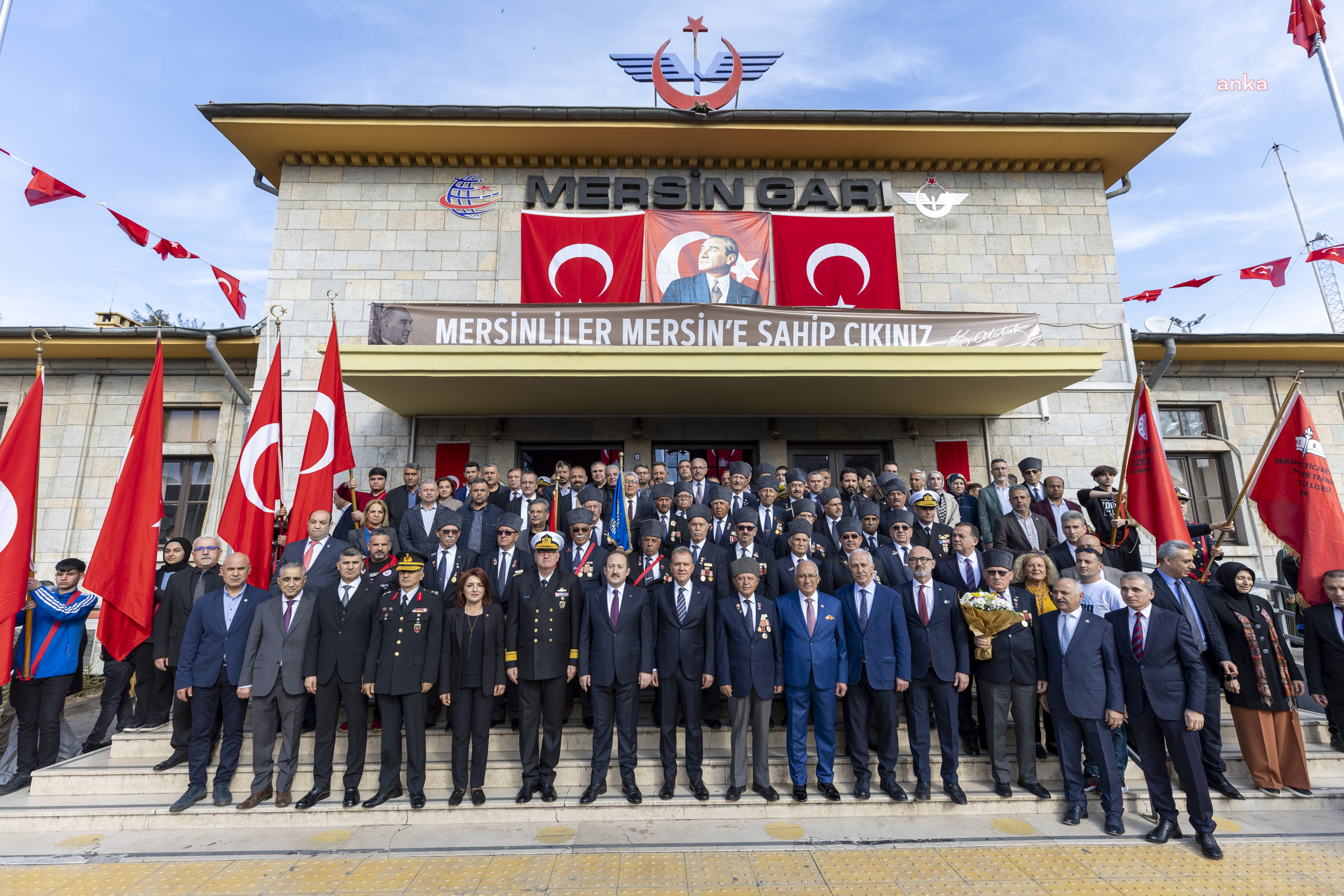 ATATÜRK’ÜN MERSİN’E GELİŞİNİN 101. YILI COŞKUYLA KUTLANDI